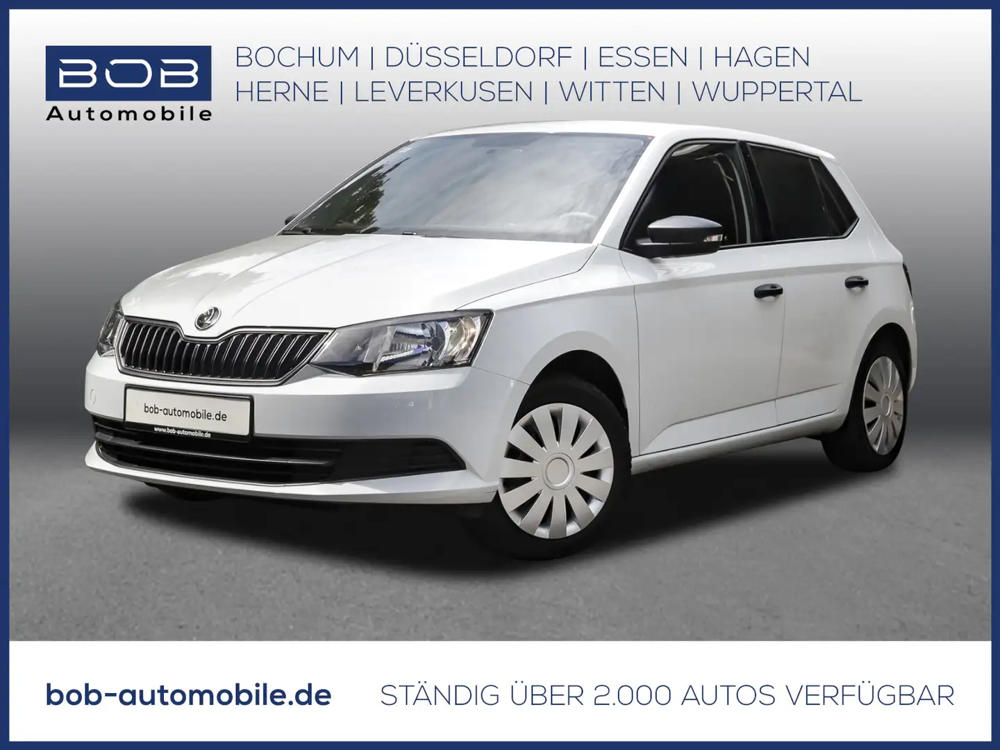 Skoda Fabia Cool AHK PDC KLIMA Weiß - 1