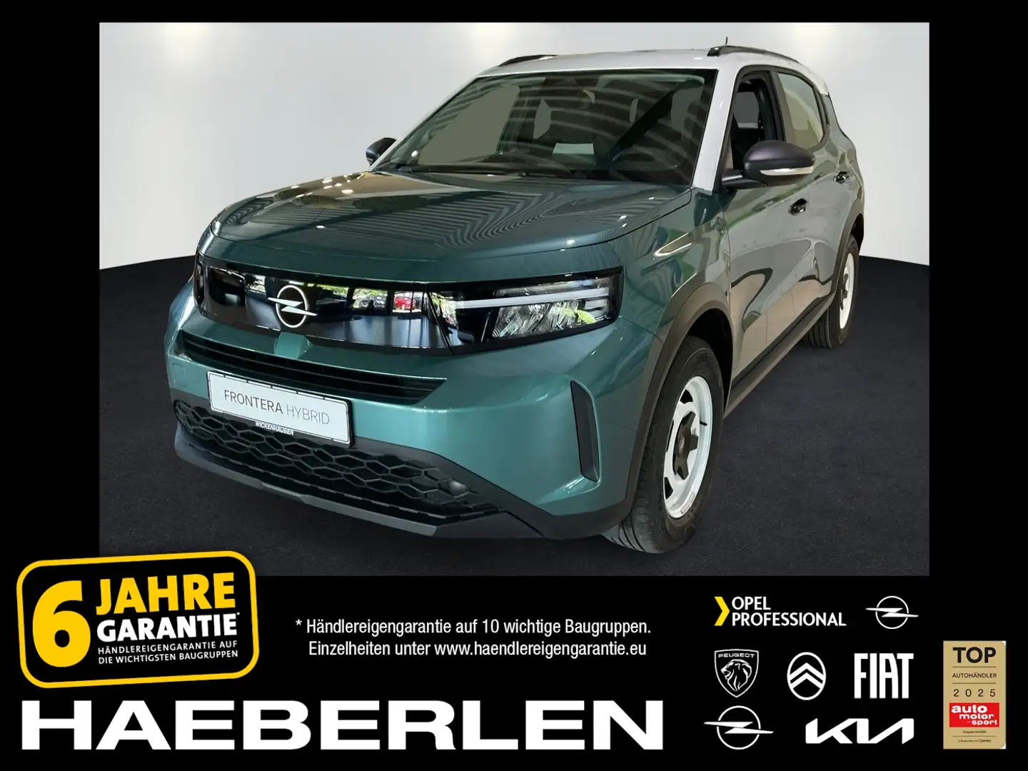 Opel Frontera Edition. Hybrid Sitzheizung*Frontkamera Зелений - 1