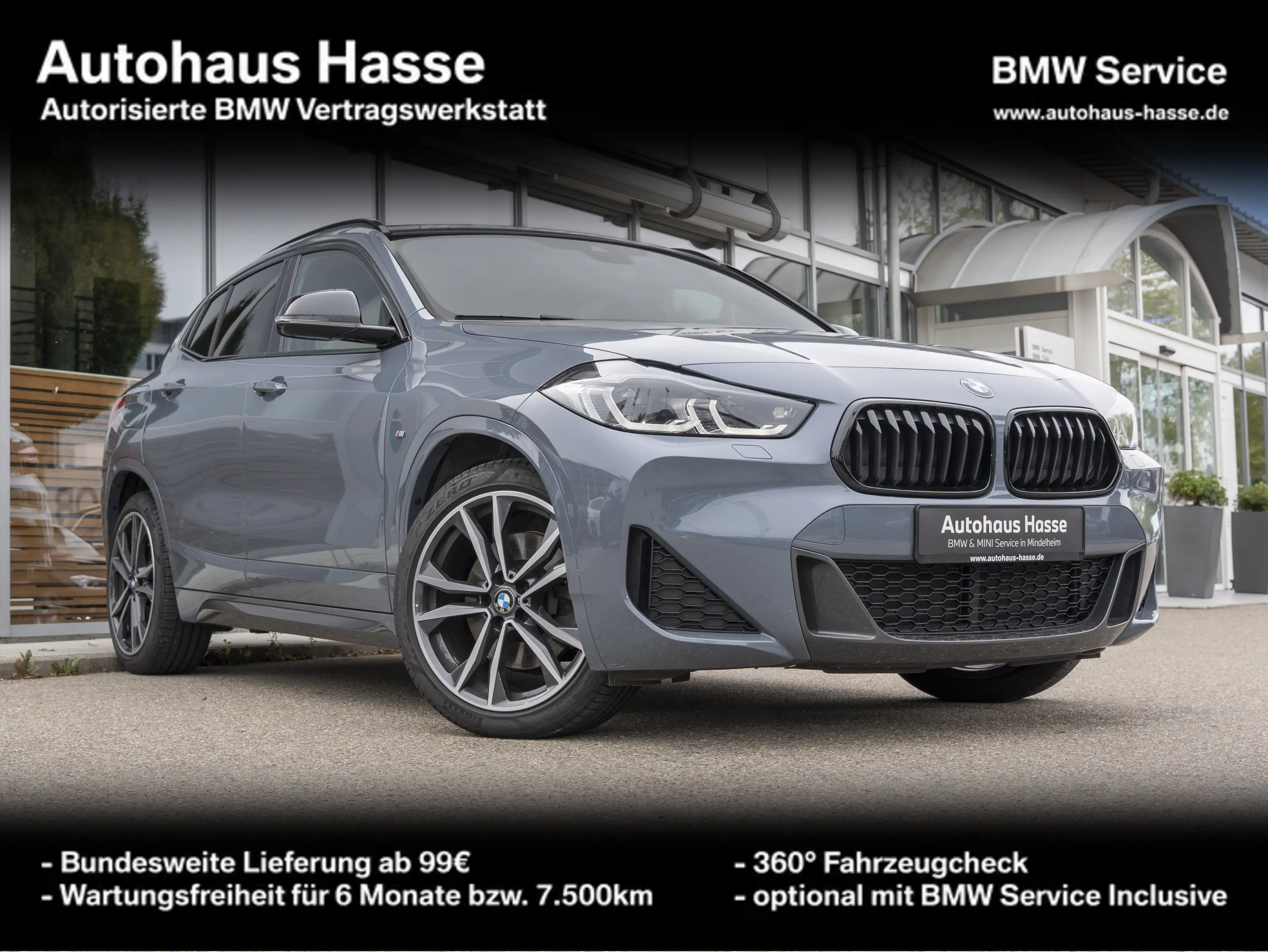 BMW X2 xDrive20d M-Sport +19Z HUD ACC H/K NAVI+ LENKRHZ