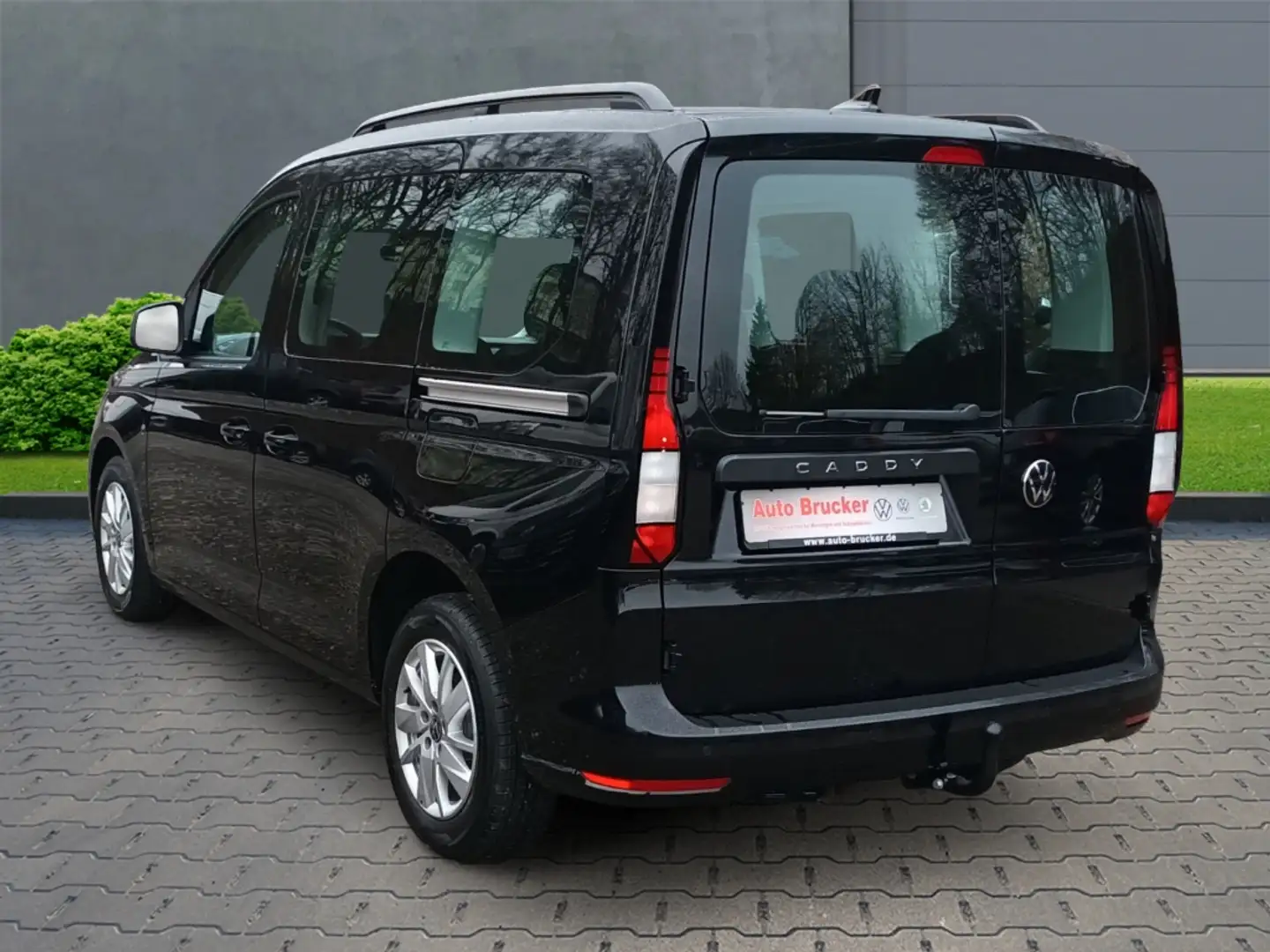 Volkswagen Caddy Life 2.0 TDI+Beheizbare Frontscheibe+Parklenkassis Noir - 2