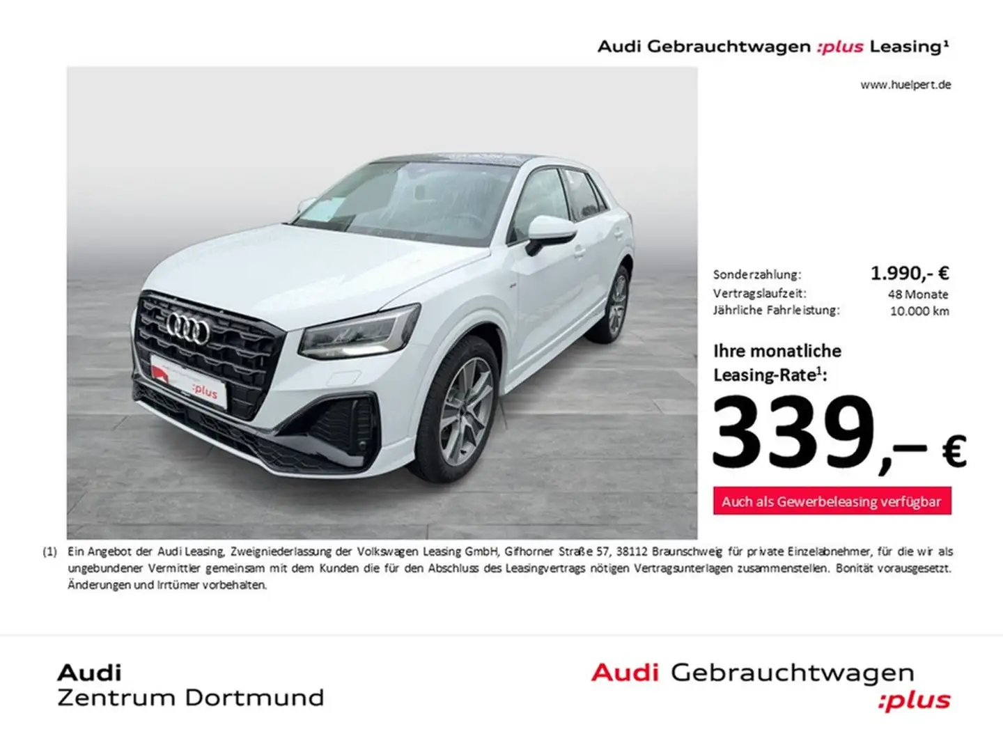 Audi Q2 40 quattro S LINE BLACKPAK PANO SONOS AHK Blanco - 1