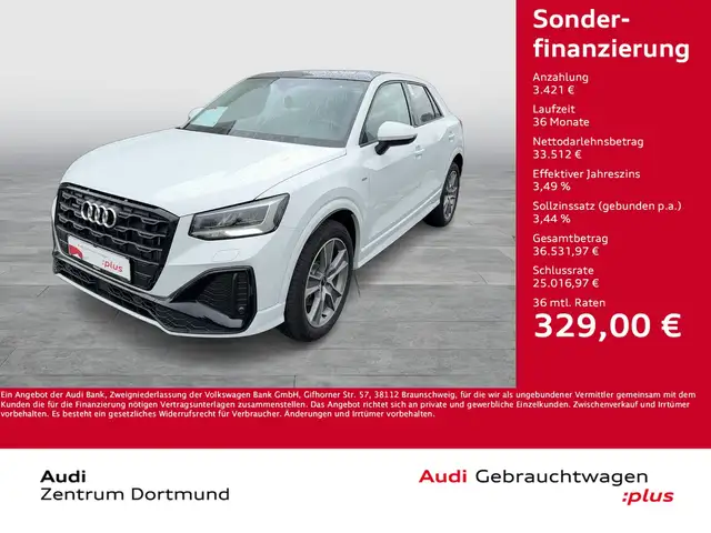 Audi Q2 40 quattro S LINE BLACKPAK PANO SONOS AHK