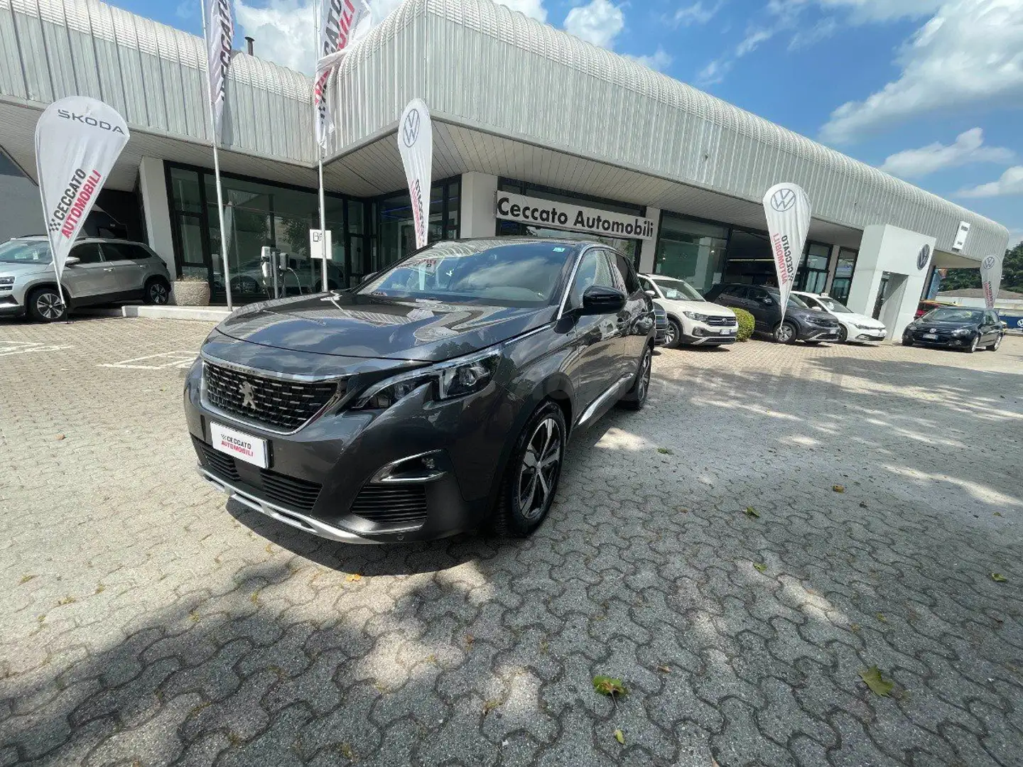 Peugeot 3008 II 2016 1.5 bluehdi GT Line s&s 130cv Grigio - 1