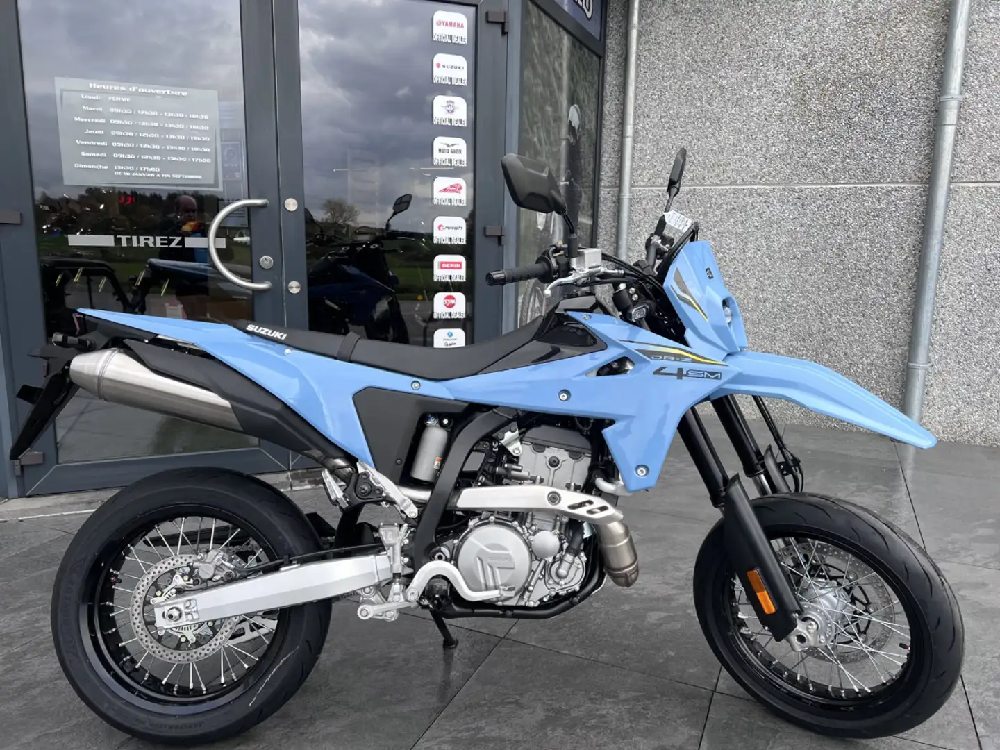 Suzuki DR-Z 400 Supermotard Bleu - 1