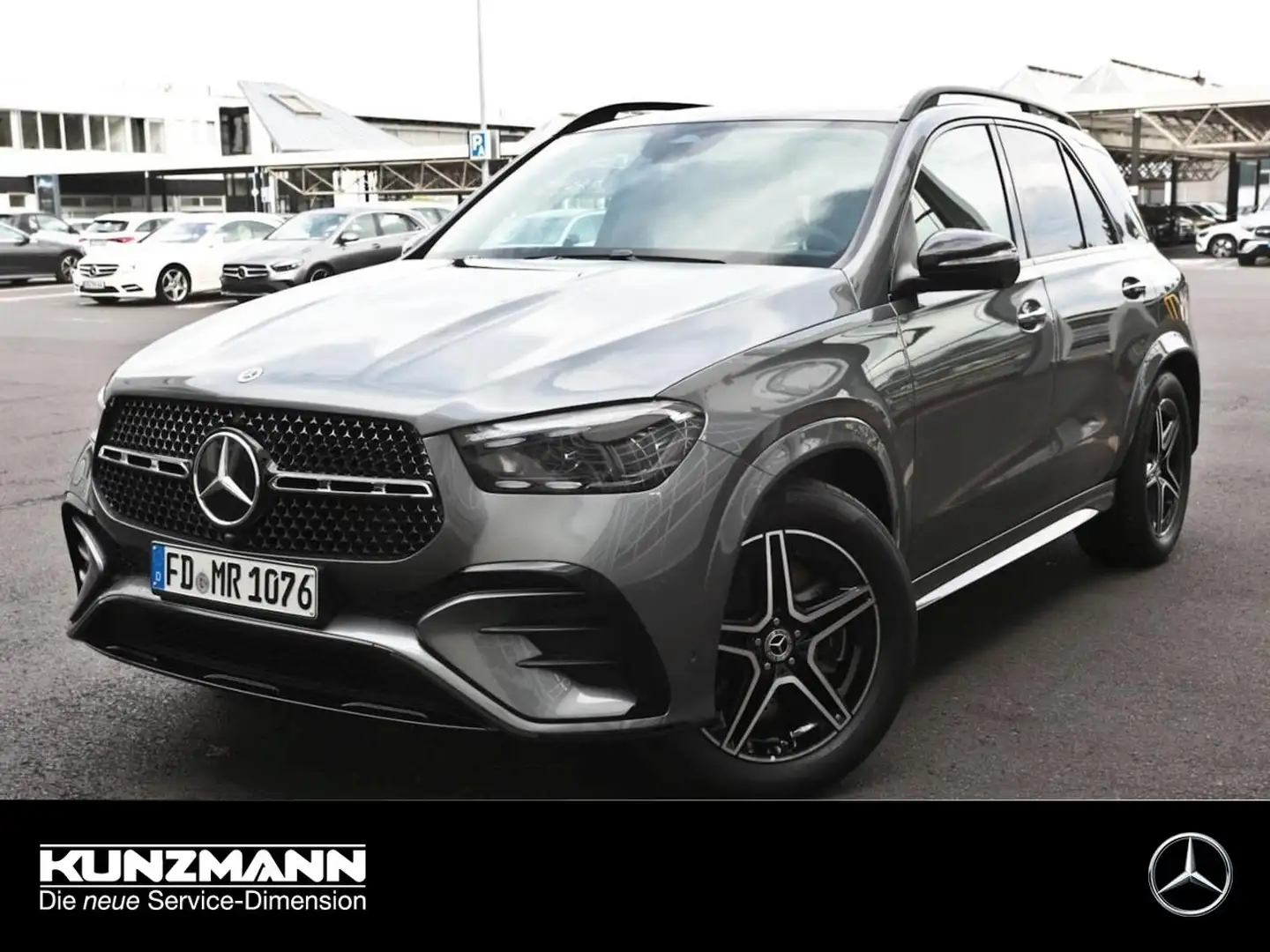 Mercedes-Benz GLE 450 d 4MATIC AMG Night Panorama AHK Airmatic Grau - 1