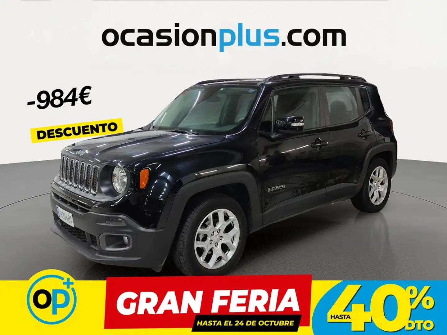 Jeep Renegade 1.4 Multiair Longitude 4x2 103kW Negro - 1