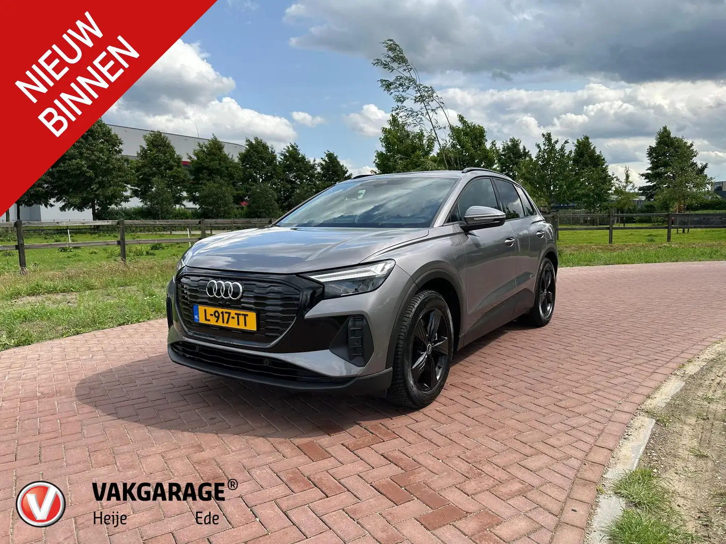 Audi Q4 e-tron 40 Launch edition 77 kWh | Waterpomp | Black Optic Gris - 1