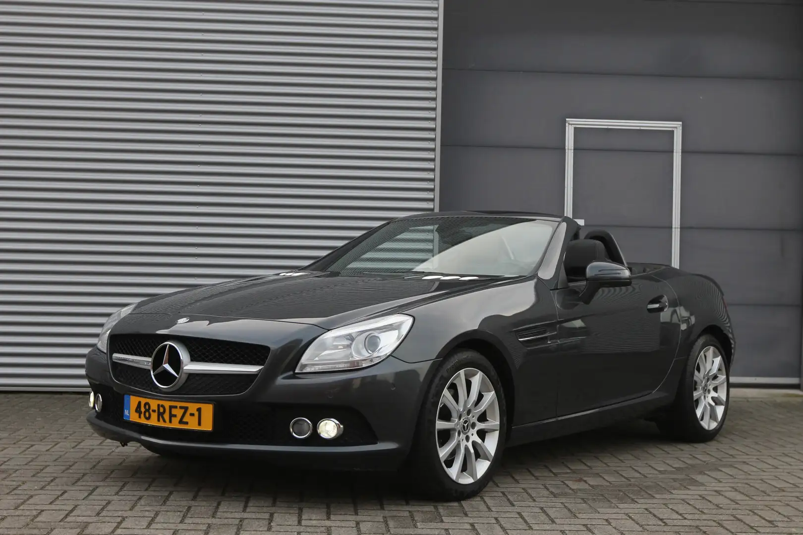 Mercedes-Benz SLK 200 I Aut. I Navi I Leder I Airscarf Gris - 1