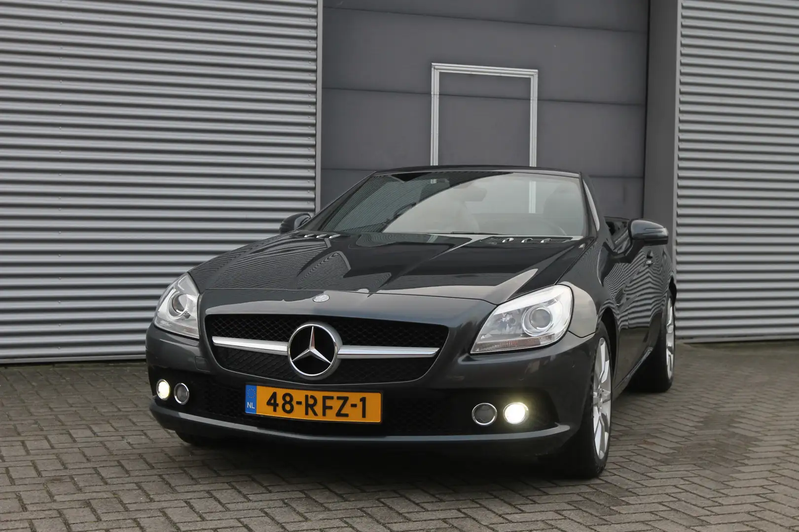 Mercedes-Benz SLK 200 I Aut. I Navi I Leder I Airscarf Gris - 2