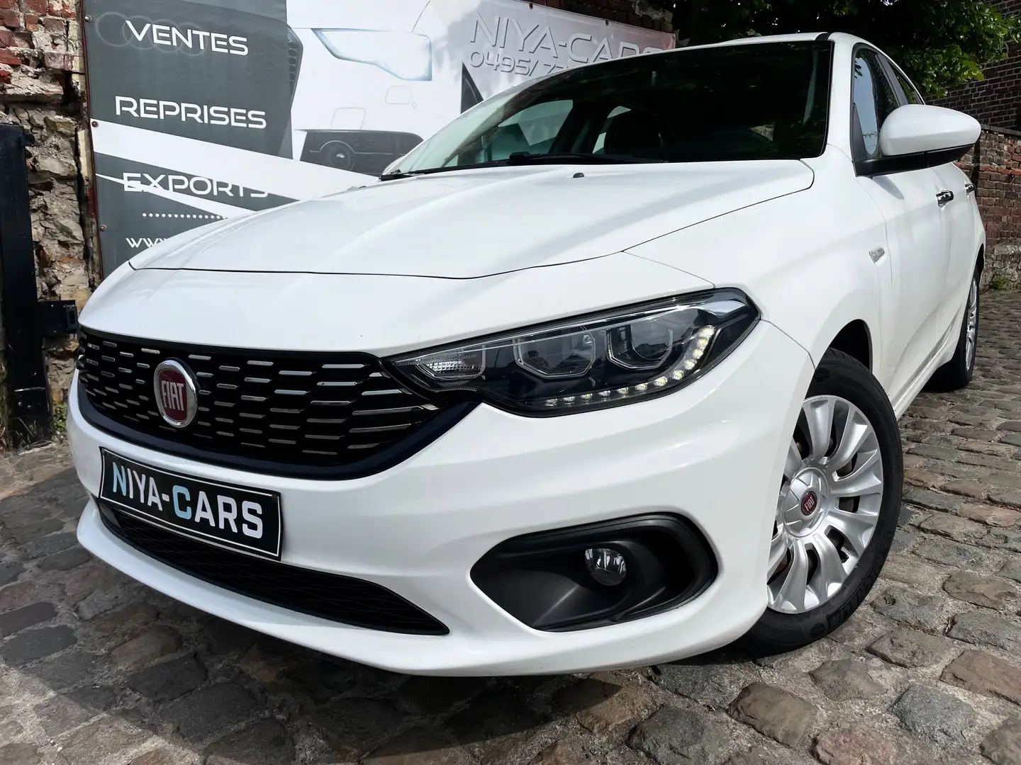 Fiat Tipo 1.4i Lounge (EU6d-TEMP)**GPS*1ER PROPRIÉTAIRE** Blanc - 1
