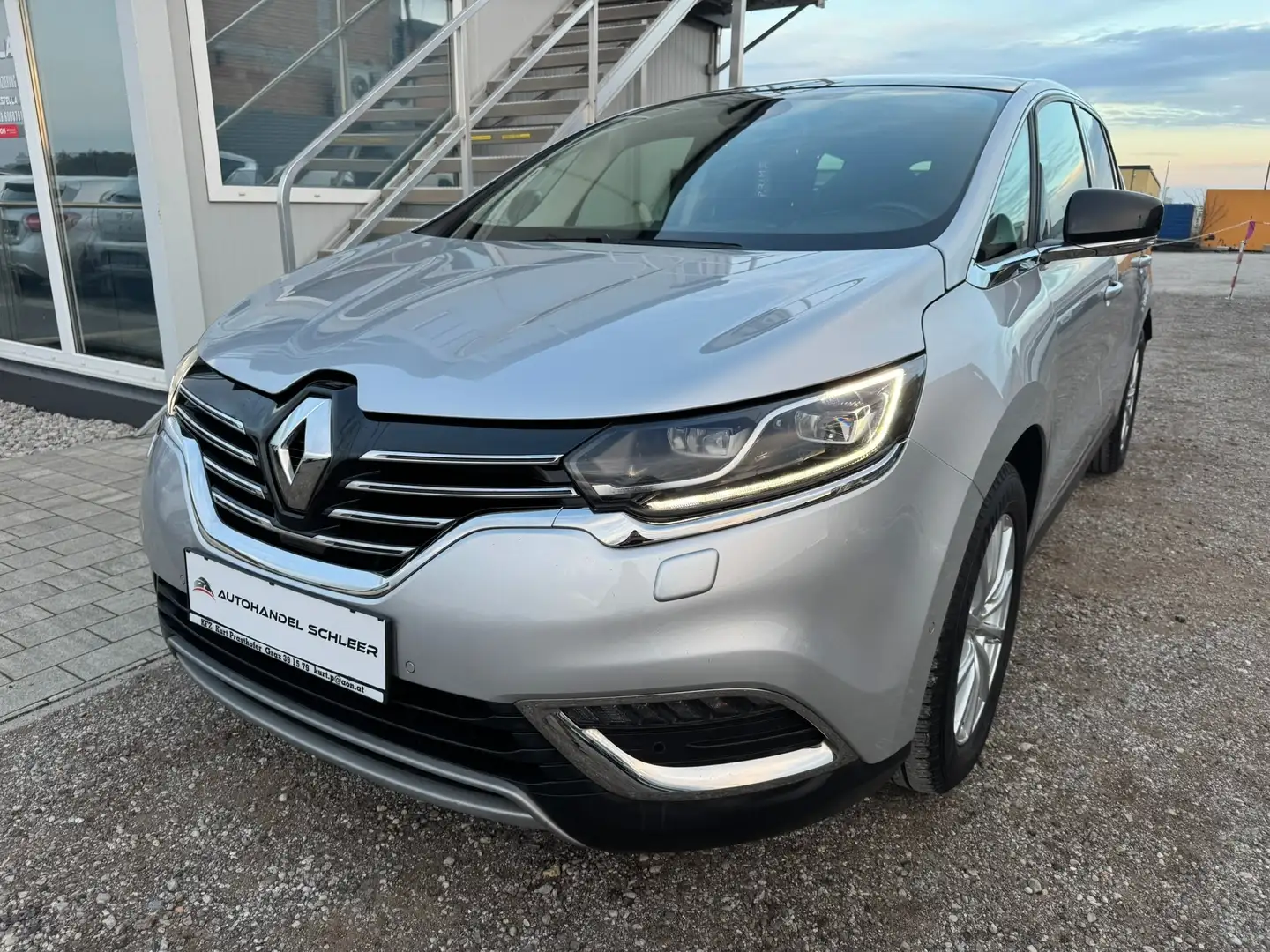 Renault Espace Intens_Serviceheft_Teilleder_Kamera_Schiebedach Silber - 1