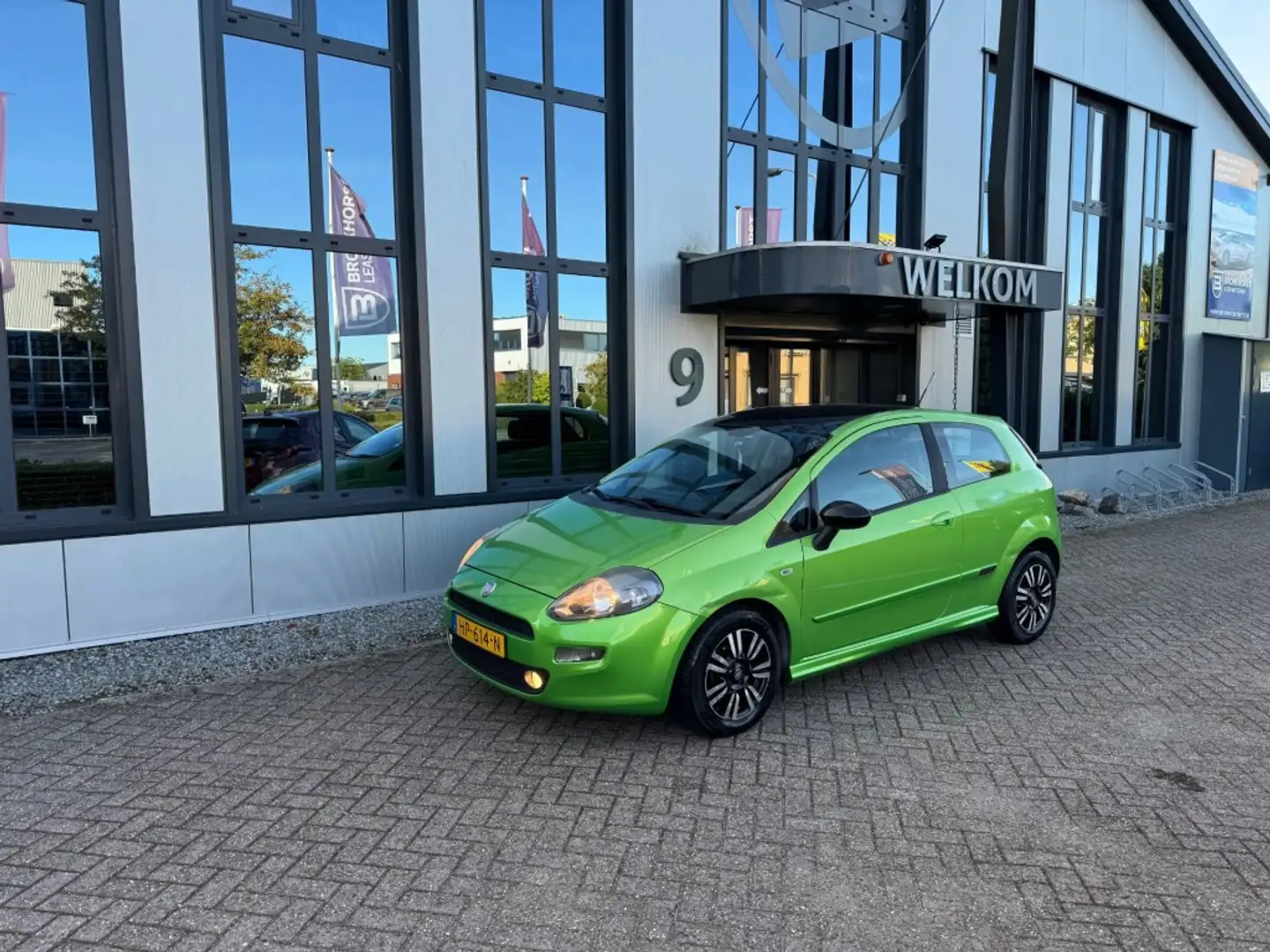 Fiat Punto TwinAir TwoTone Airco, PDC, LM-velgen Vert - 1
