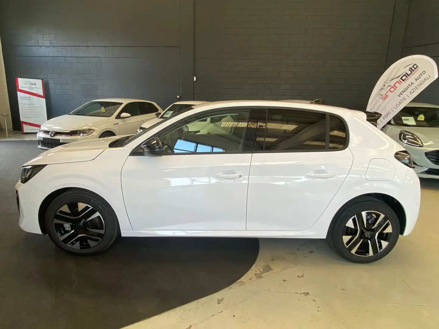 Peugeot 208 Hybrid 100 e-DCS6 Allure - PROMO SIRONIAUTO+ Blanc - 2