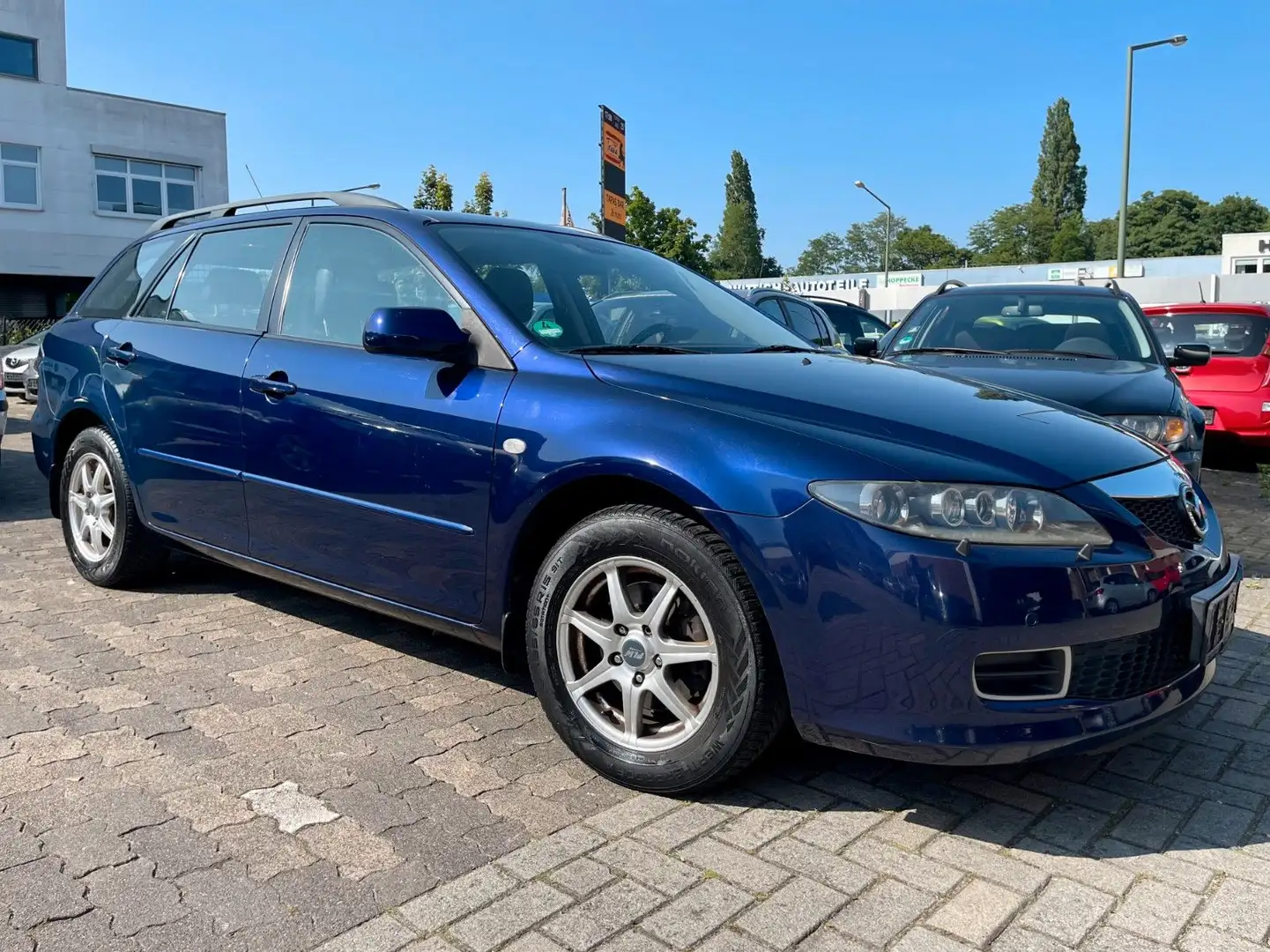 Mazda 6 Kombi 2.3 Sport*NEUTÜV*AUTOMATIK*XENON*LEDER* Blau - 2