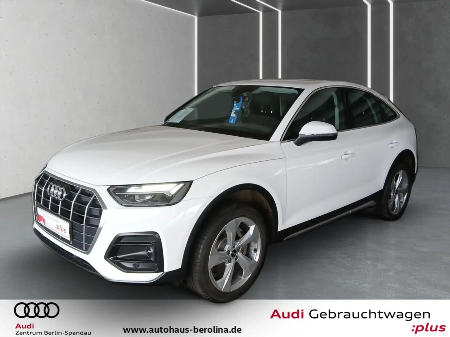 Audi Q5 40 TFSI qu. Adv. S tronic *NAV+* Weiß - 2