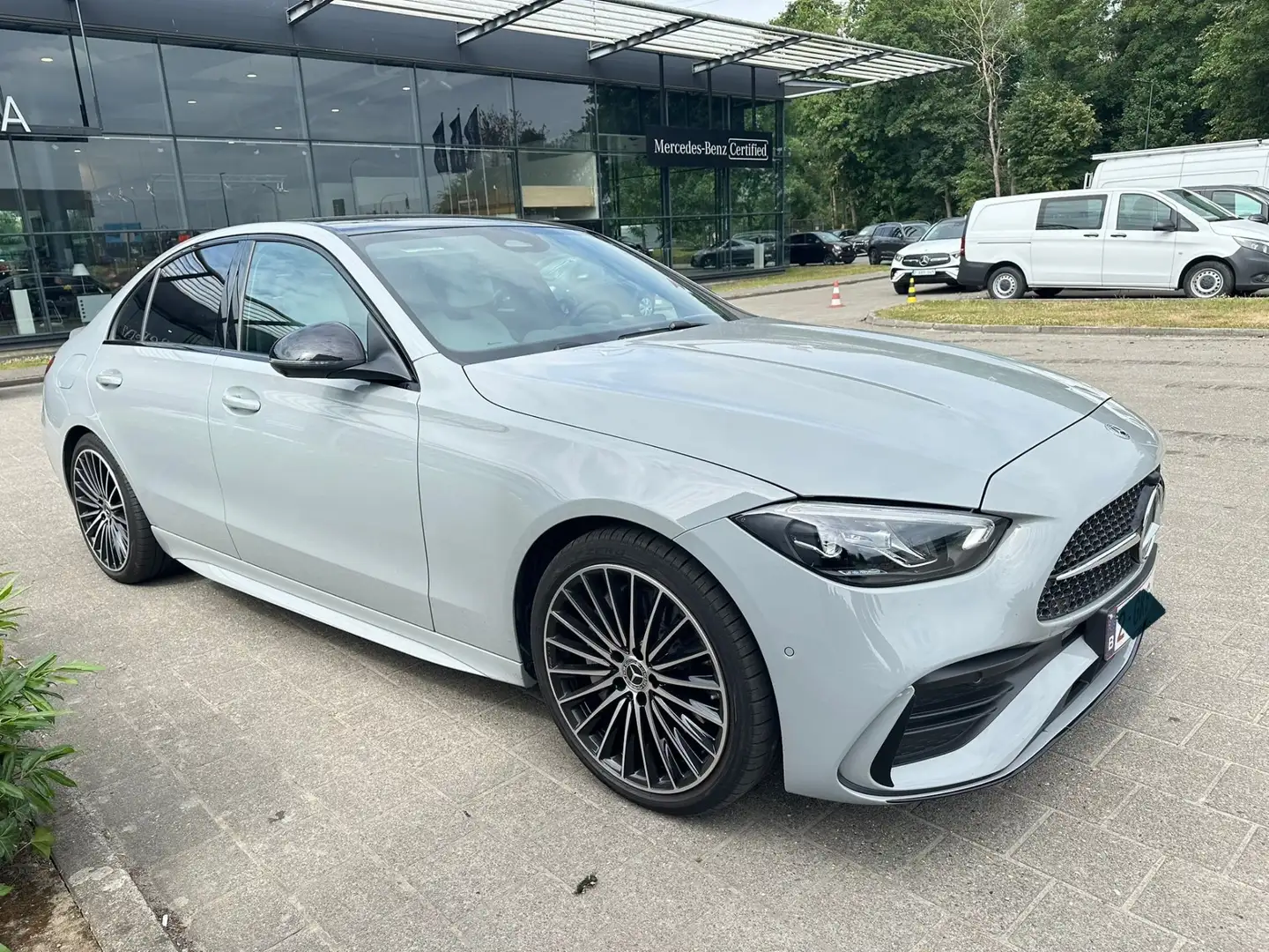Mercedes-Benz C 180 Star Edition - AMG line - Toit pano - 360° Grigio - 1