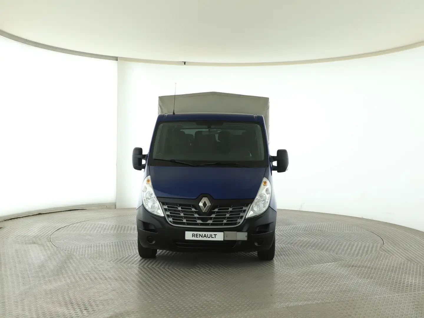 Renault Master DoKa Pritsche dCi 130 L3H1 4X4 Klima Blau - 2