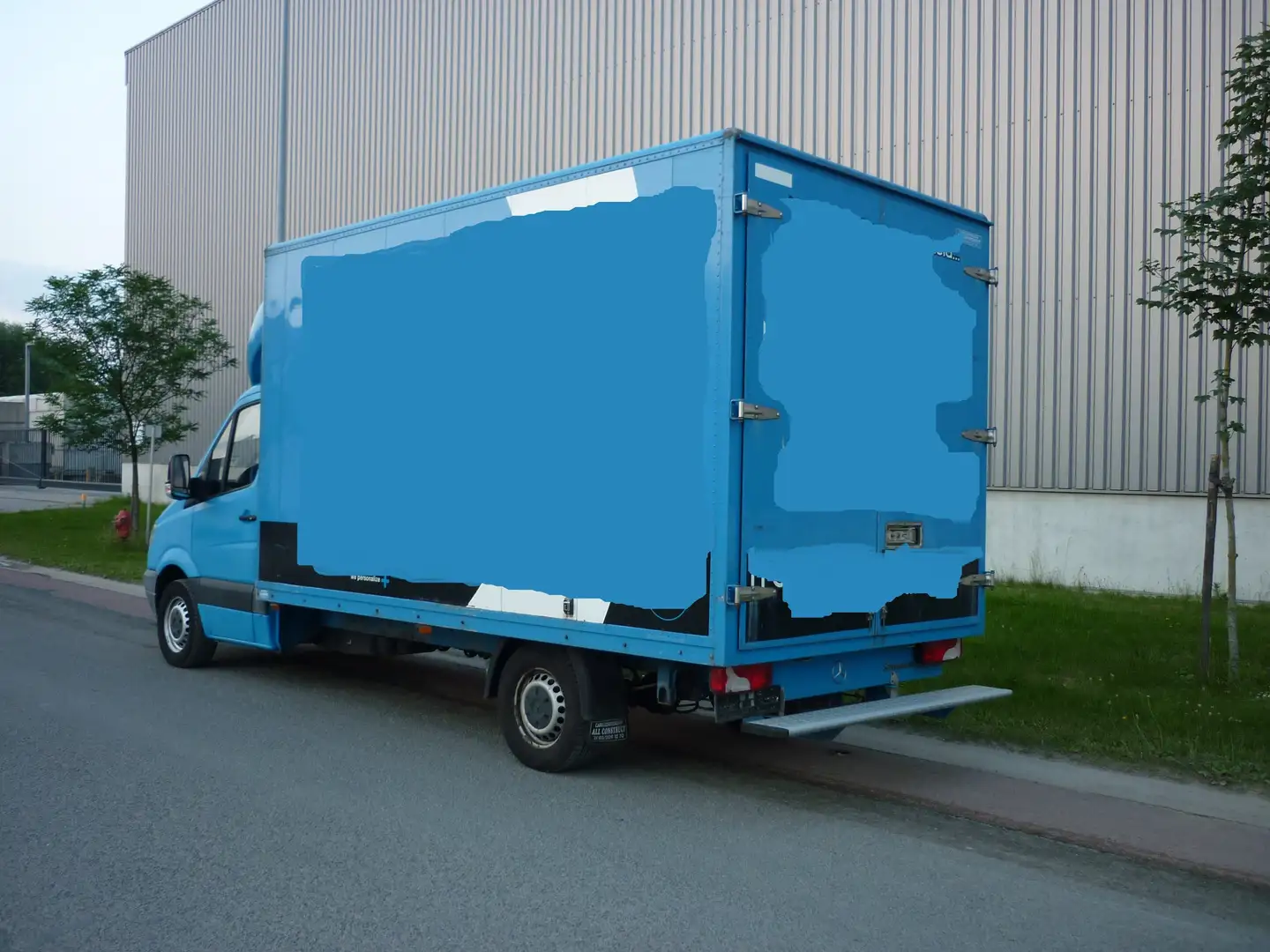 Mercedes-Benz Sprinter 316 CDi, Airco Blauw - 2