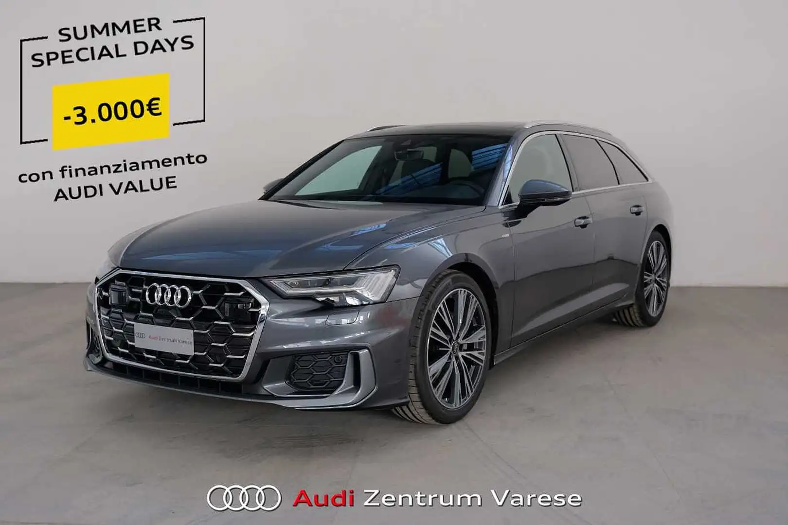 Audi A6 Avant 40 TDI 204CV MHEV Quattro Stronic Sline Szary - 1