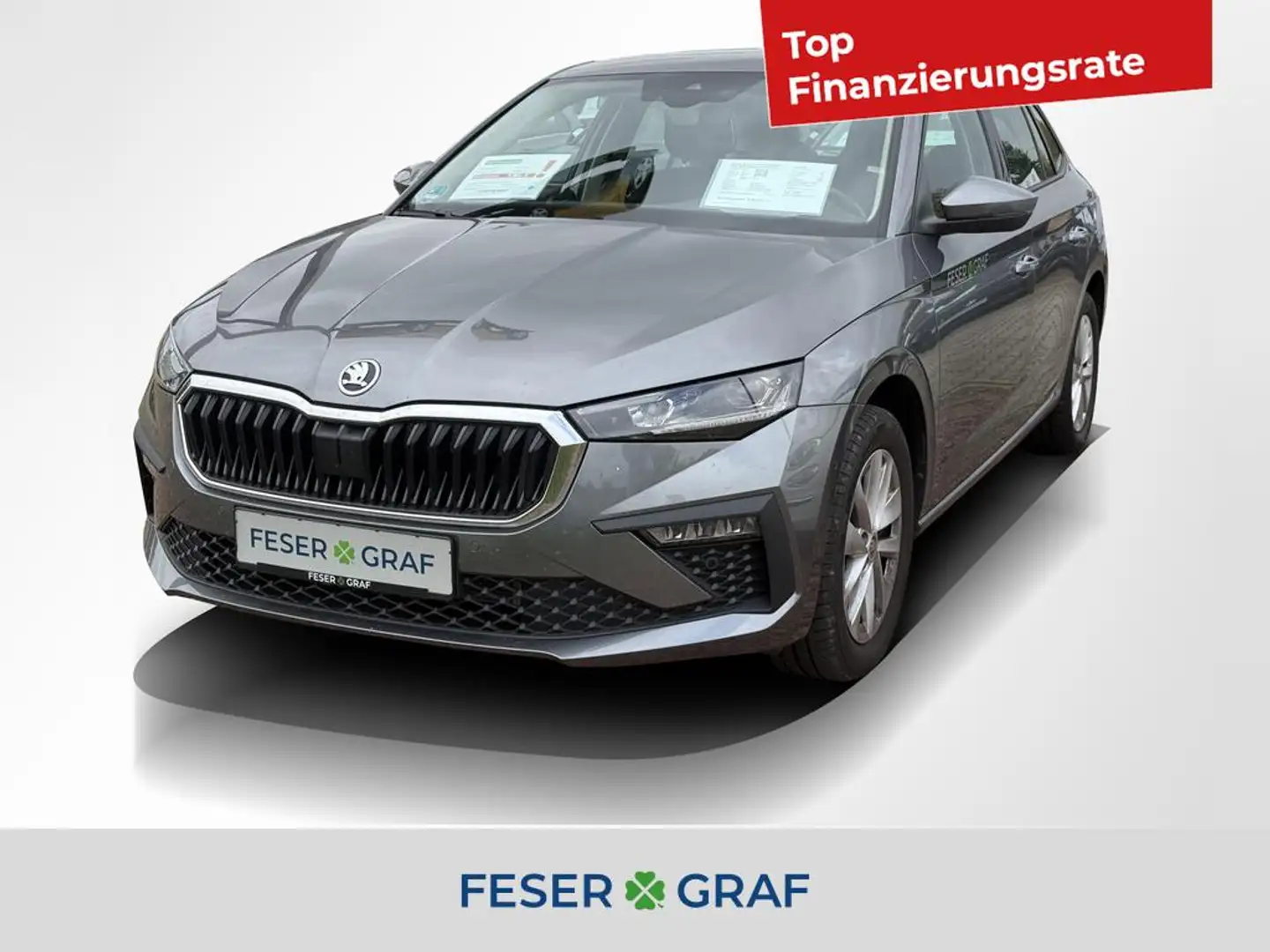 Skoda Scala 1.0 TSI Selection DSG Matrix/Kamera/Keyless Grau - 1