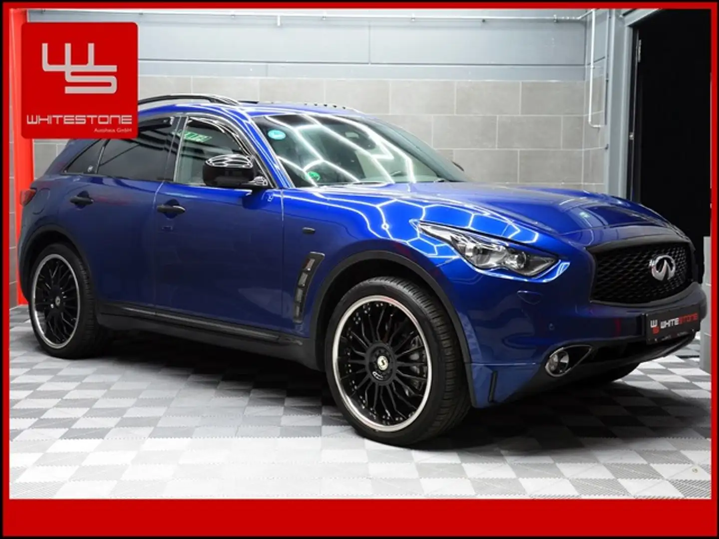 Infiniti QX70 3.7 V6 GT / Carbon Lenkrad / 22 Zoll / Voll Bleu - 2