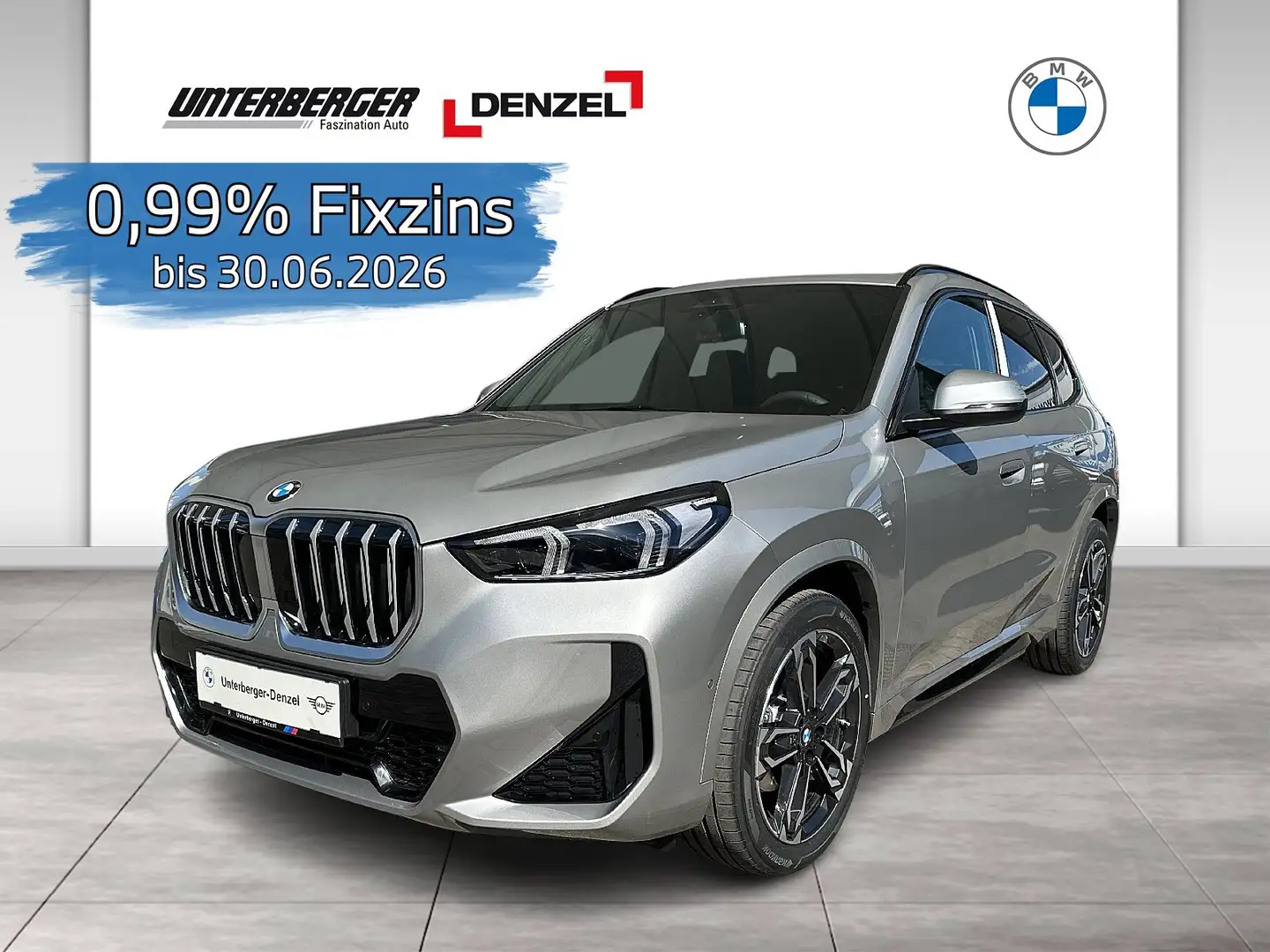 BMW X1 xDrive20d (U11) M Sportpaket DAB LED Shz Silber - 1