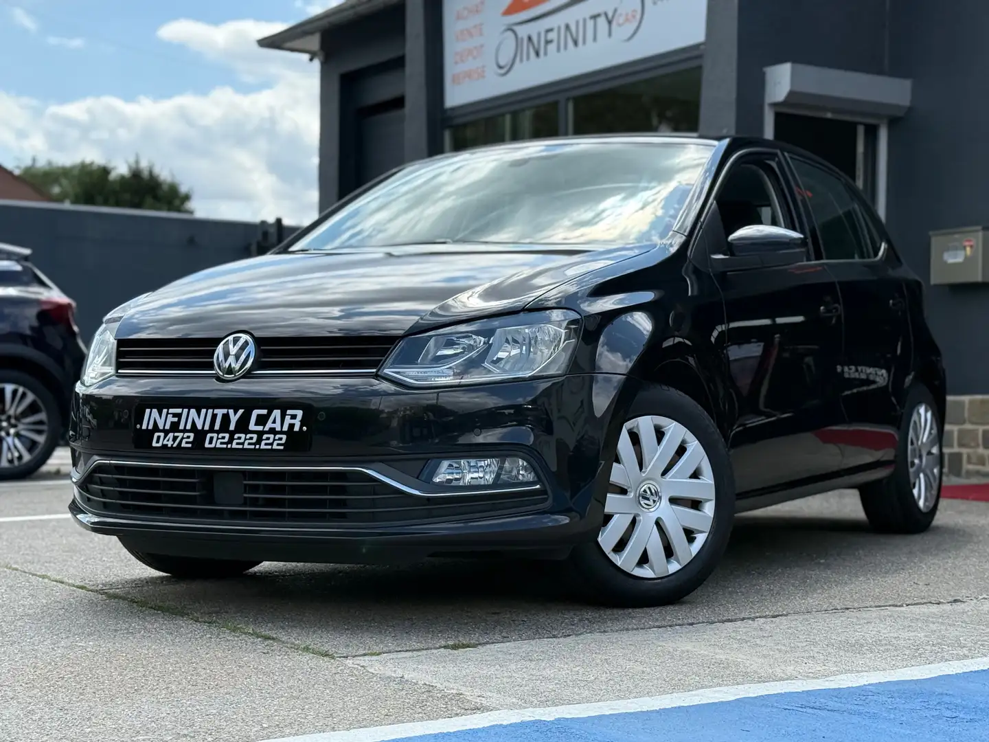 Volkswagen Polo Polo 1.0i BLUEMOTION Edition BMT Zwart - 2