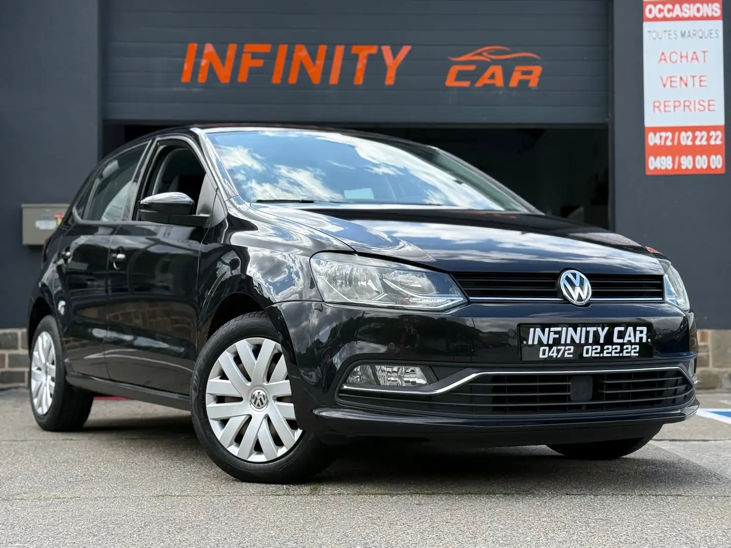 Volkswagen Polo Polo 1.0i BLUEMOTION Edition BMT Zwart - 1