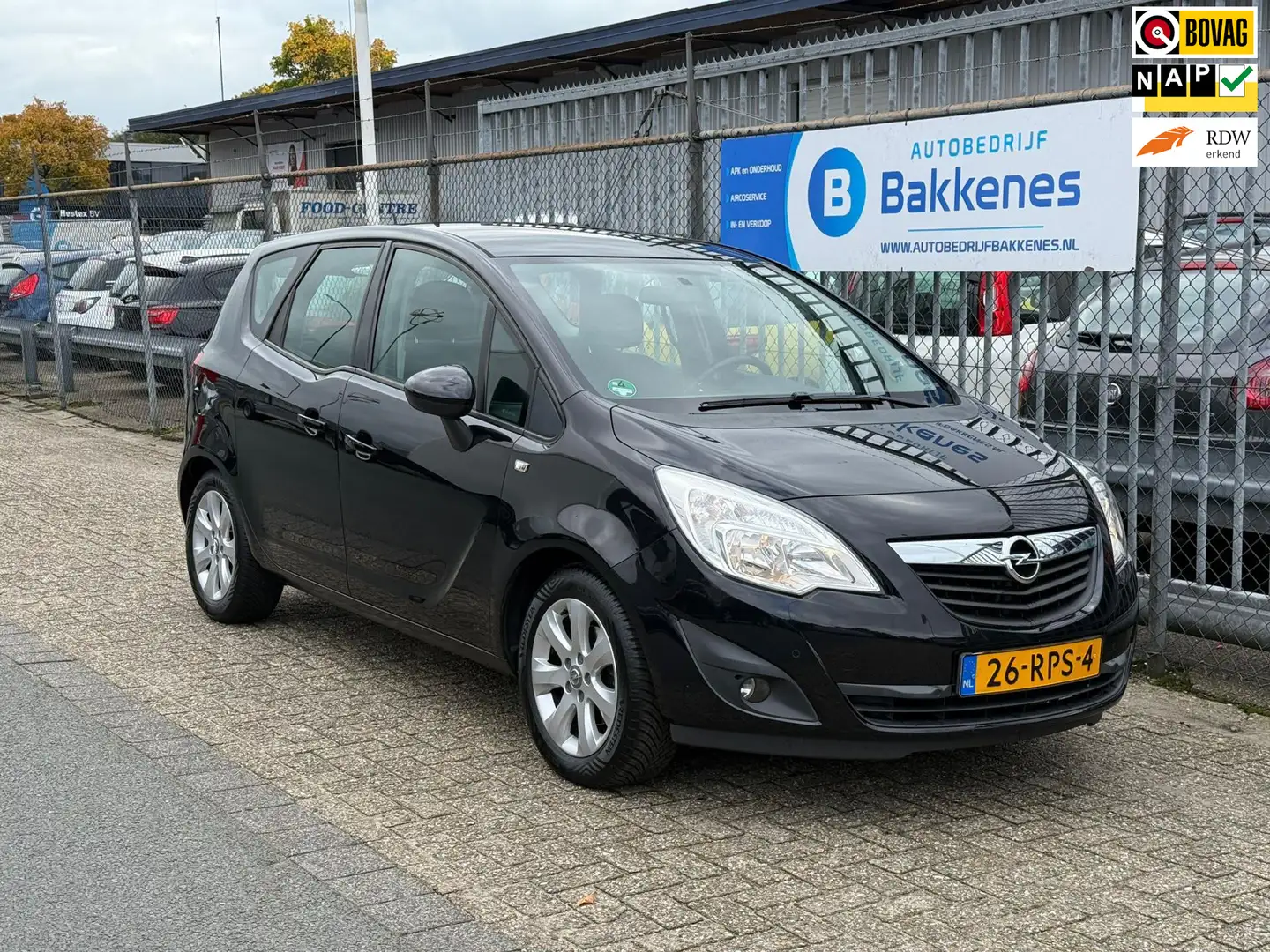 Opel Meriva 1.4 Turbo Edition | NAP | Trekhaak |Airco | Cruise Zwart - 1