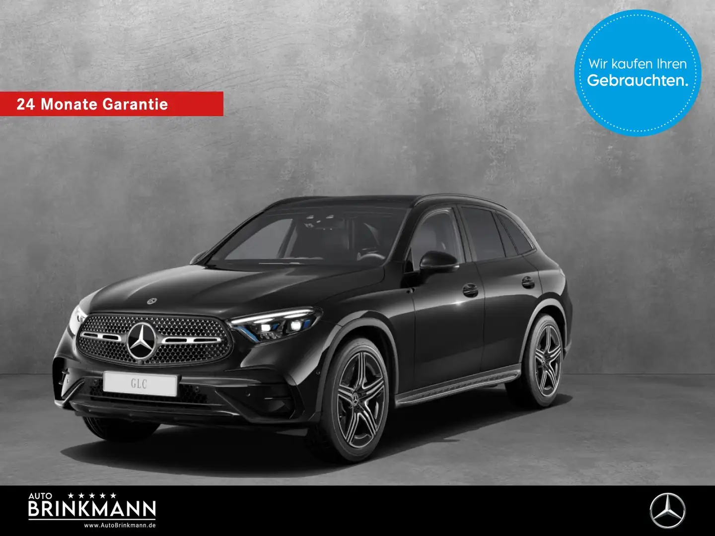 Mercedes-Benz GLC 220 GLC 220 d 4MATIC AMG-LINE/PANO/AHK/MEMORY/KAMERA Schwarz - 1