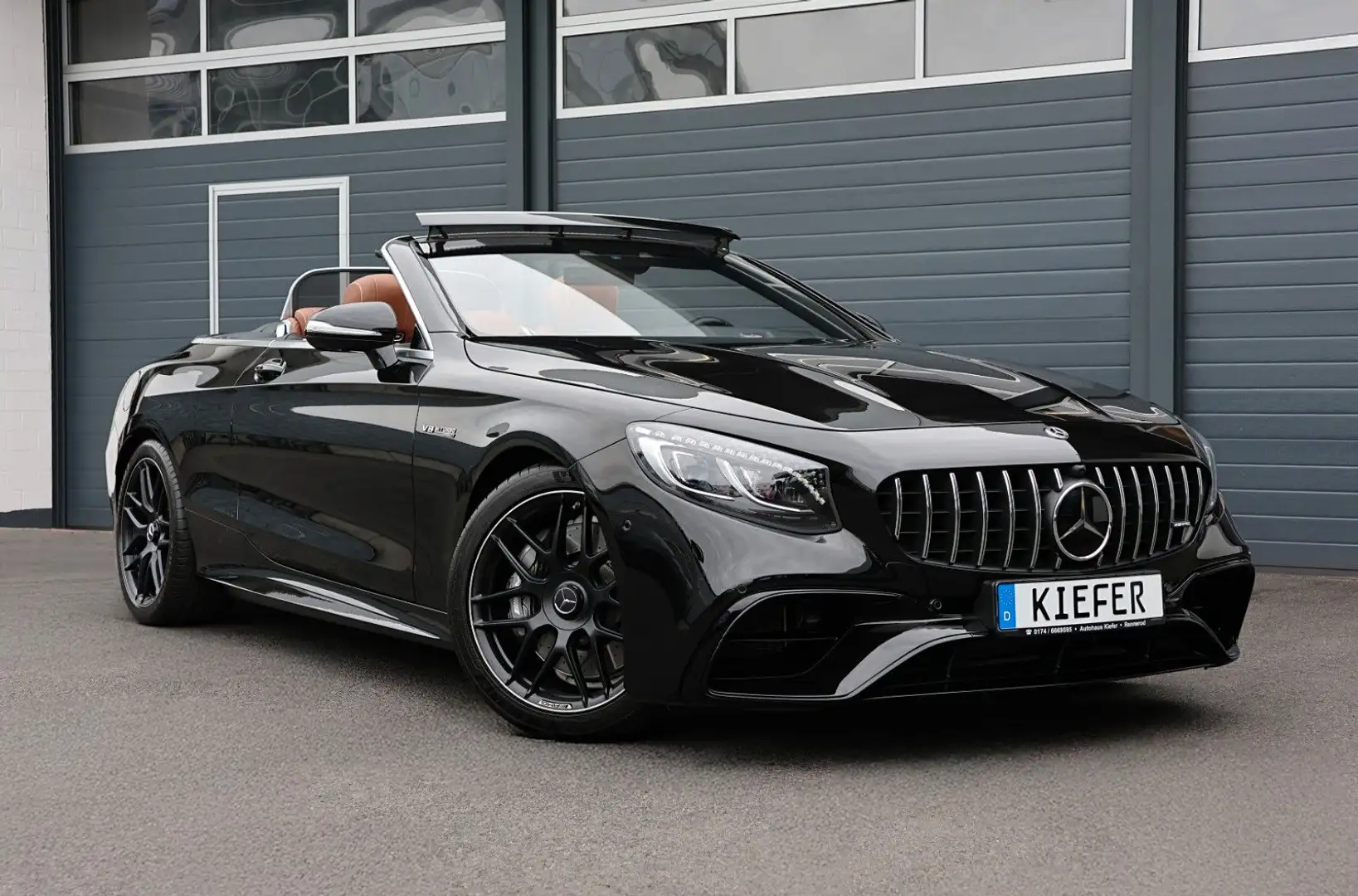 Mercedes-Benz S 63 AMG 4Matic/HUD/AIRSCARF/360°/Burmester/LUFT Schwarz - 1