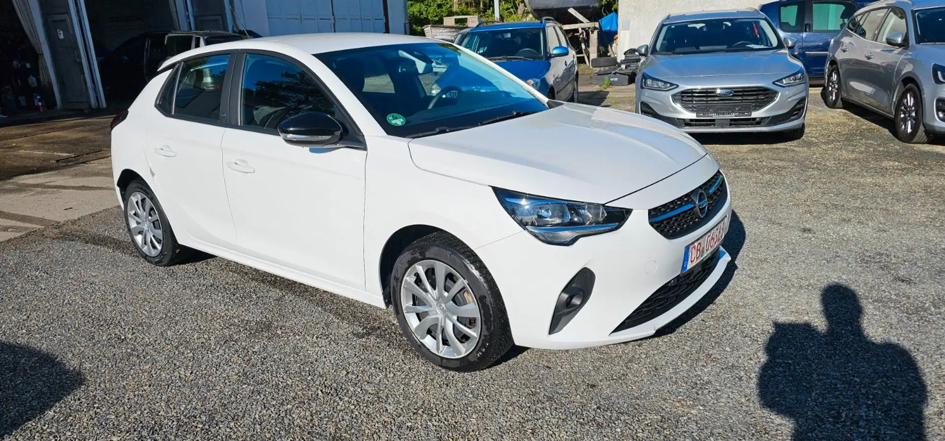 Opel Corsa F e Edition 8FACHBEREIFT+LADER KOMPLETT ! Weiß - 2
