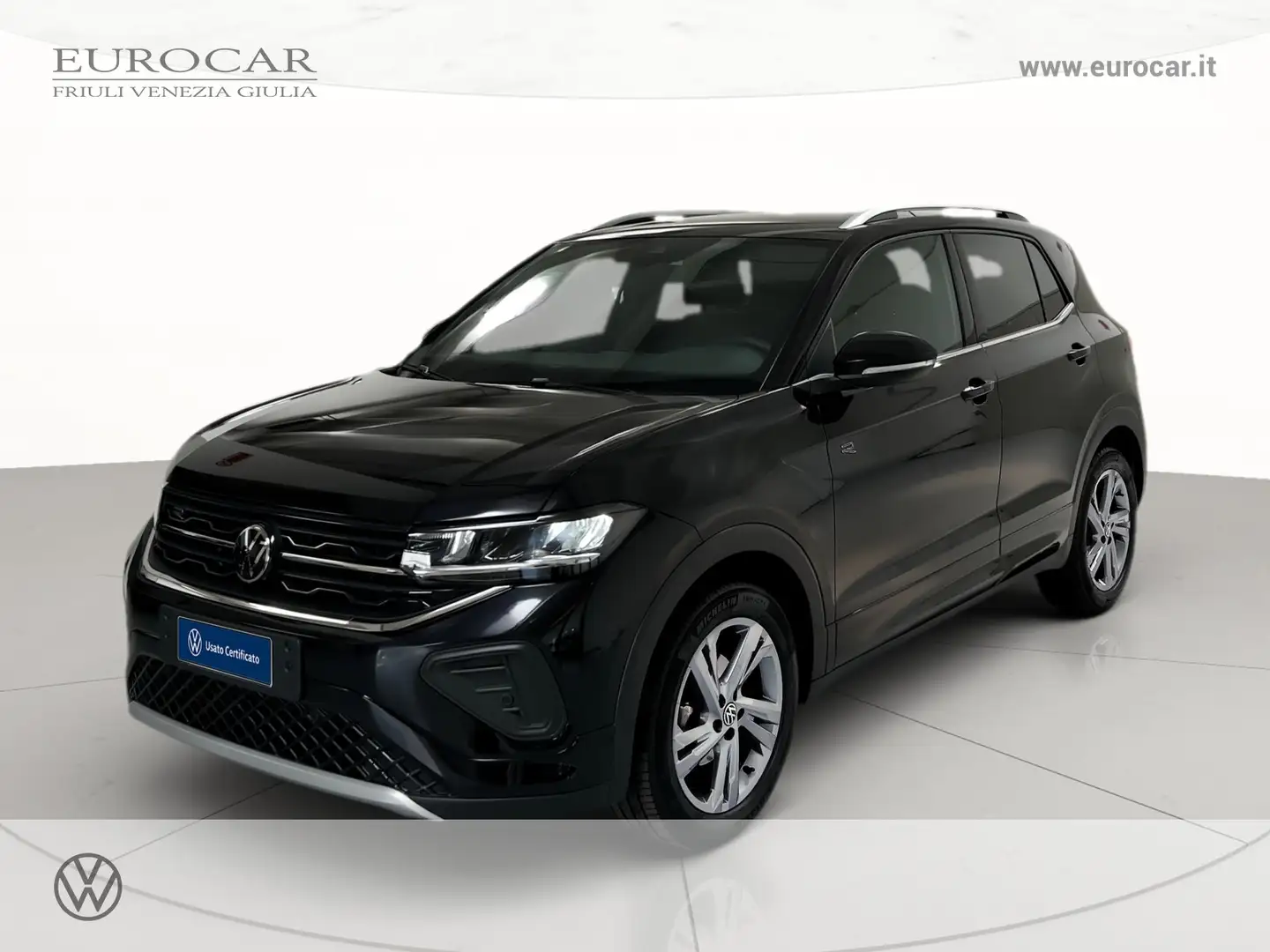 Volkswagen T-Cross 1.0 tsi r-line 115cv Negro - 1