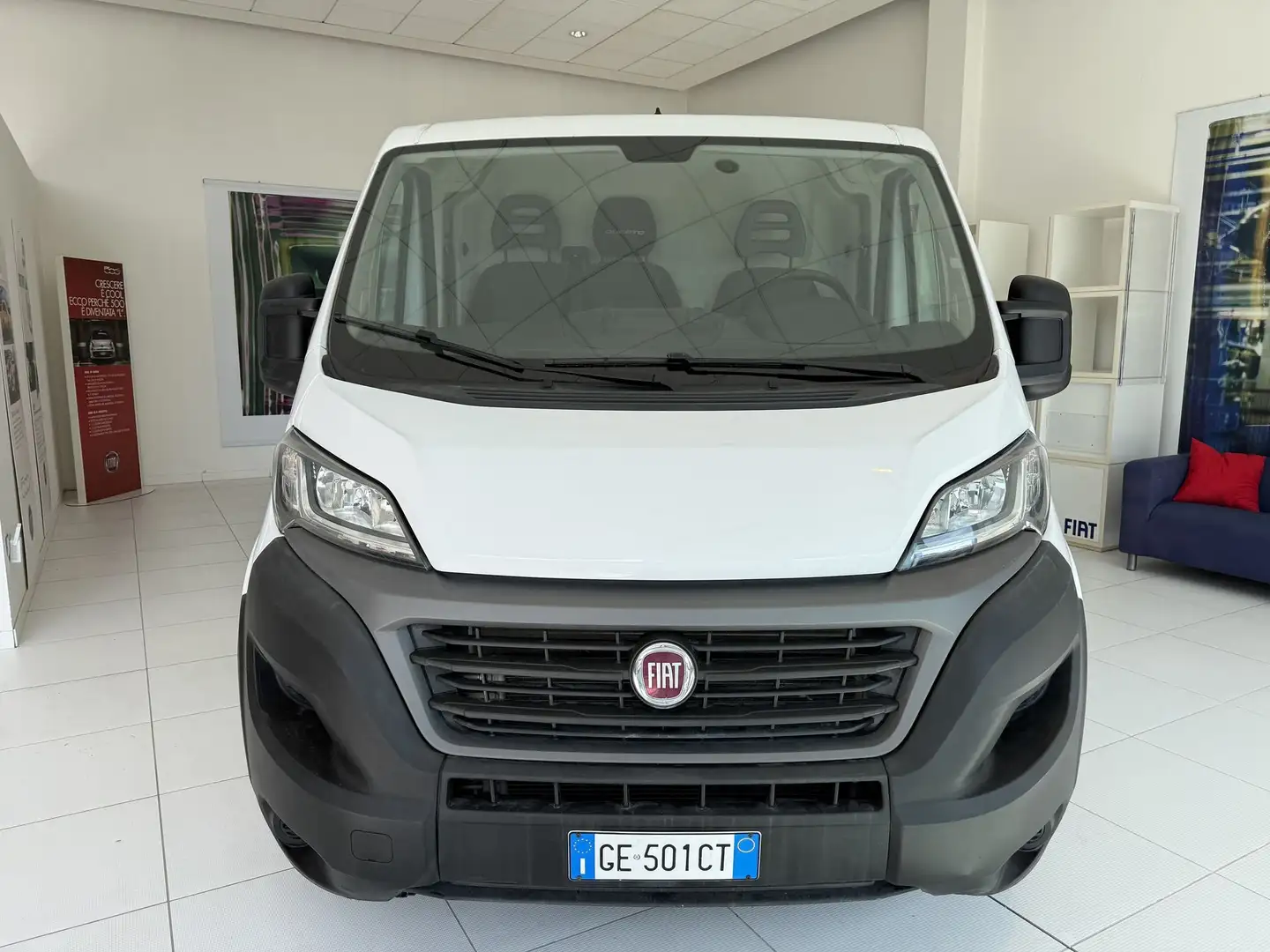 Fiat Ducato Ducato 28 2.3 MJT 120CV PC-TN Furgone Blanc - 2