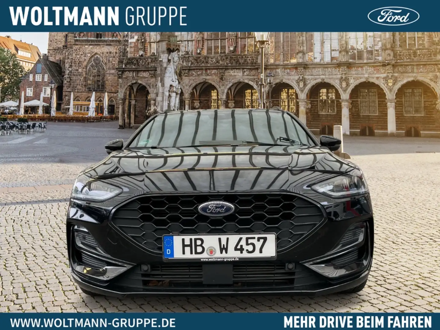 Ford Focus Turnier ST-Line Style 1.0 EB 155PS mHEV Styling-P Zwart - 2
