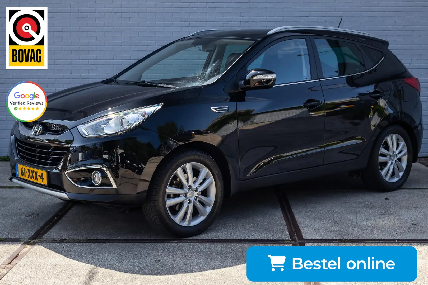 Hyundai iX35 2.0i i-Catcher Trekhaak/Panorama Чорний - 1