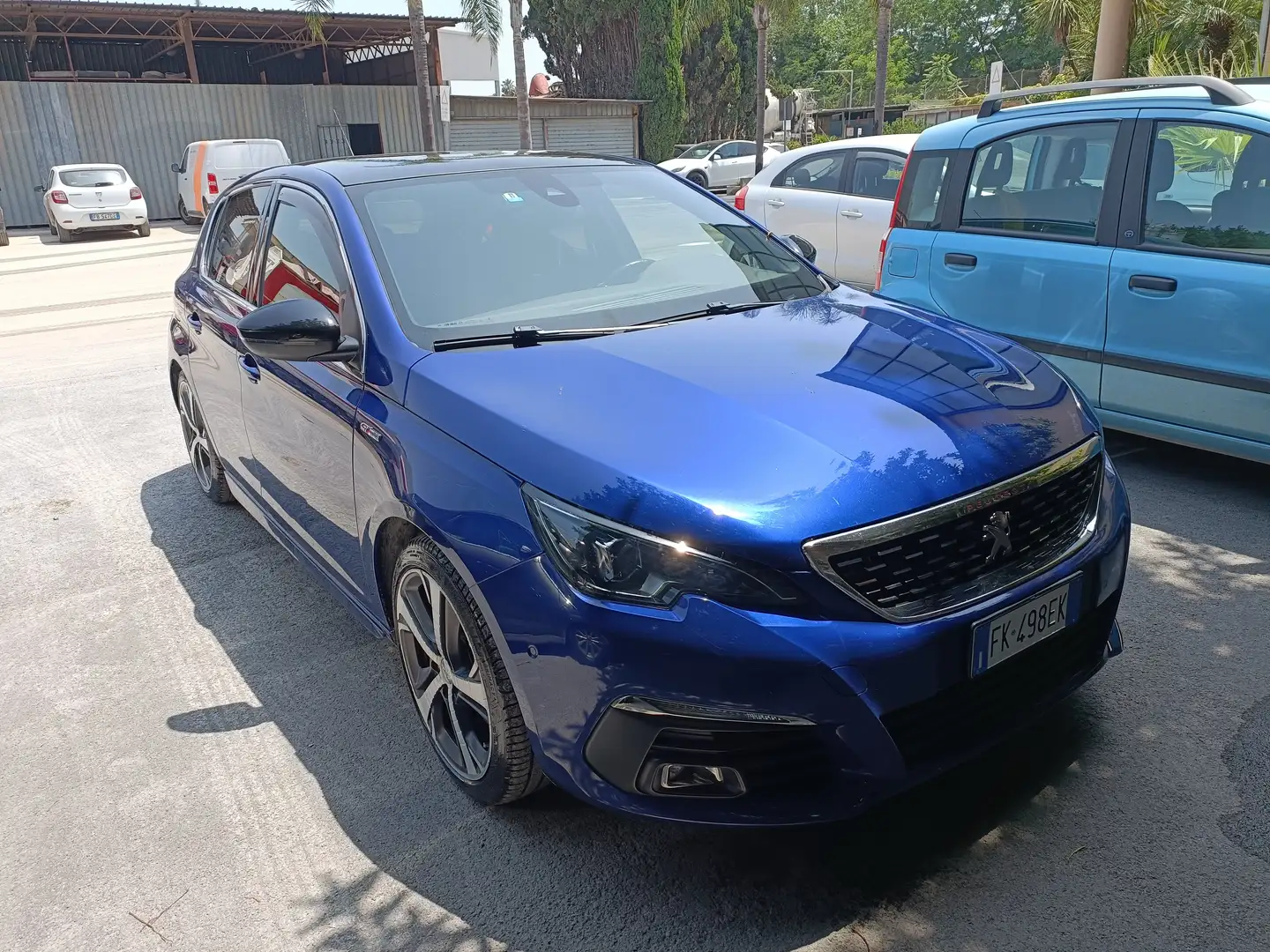 Peugeot 308 308 II 20135p 1.2 puretech t Gt Line s Blu/Azzurro - 2