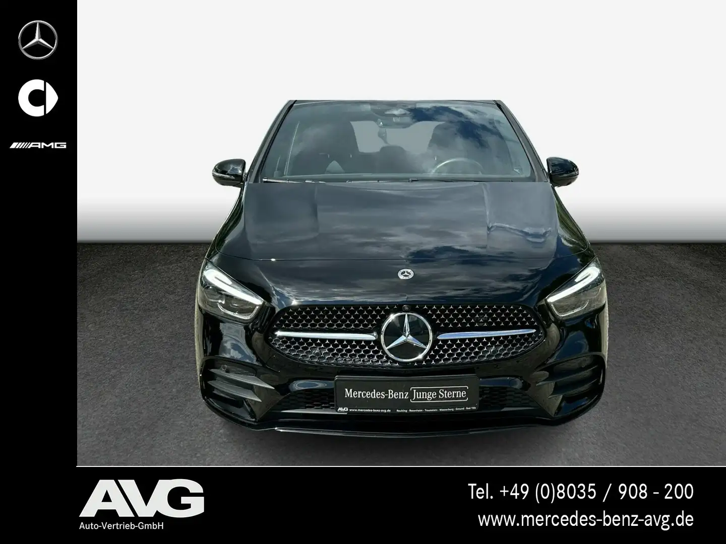 Mercedes-Benz B 180 B 180 d AMG Pano Distr. Multibeam Stndhzg 360° Schwarz - 2