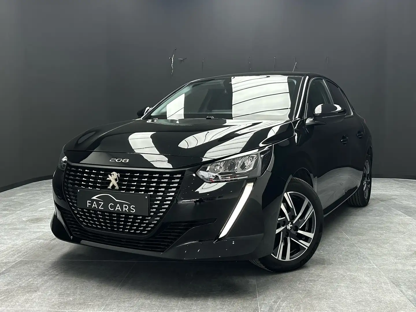 Peugeot 208 208 1.5 BlueHDi Allure * CAMERA + CLIM + JANTES * Noir - 1