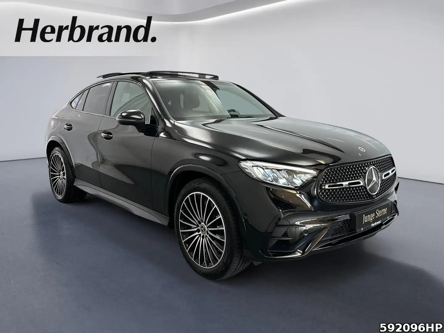 Mercedes-Benz GLC 300 d 4M Coupé AMG Pano AHK Night Memory Schwarz - 2