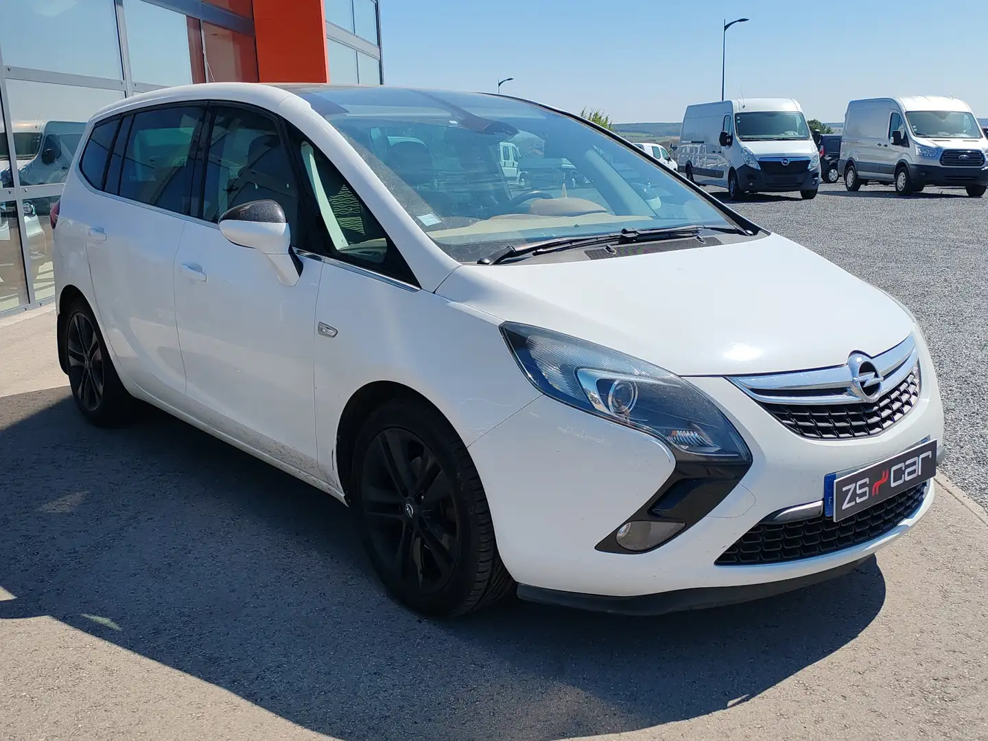 Opel Zafira 1.6 CDTI 136 CV COSMO Weiß - 2