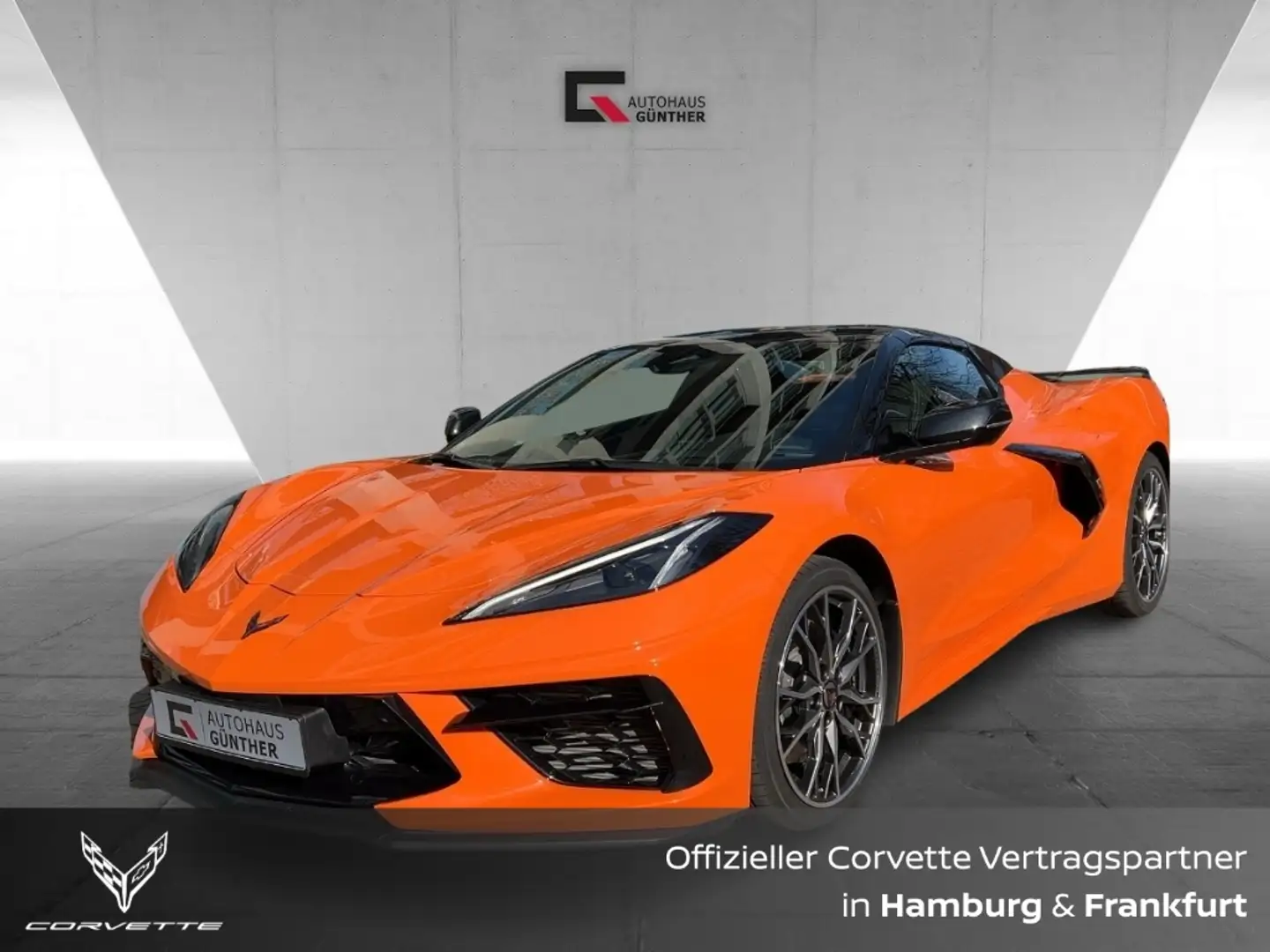 Corvette C8 Convertible 6.2 V8 3LT Z51 EU-Version Lift, Mag.Ri Naranja - 1