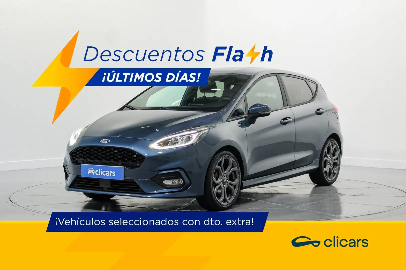 Ford Fiesta 1.0 EcoBoost S/S ST Line 100 Azul - 1