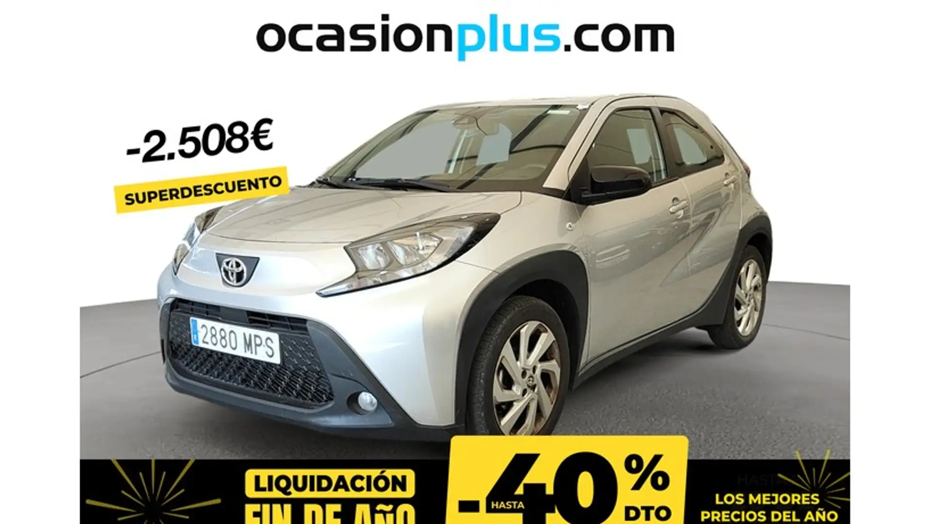 Toyota Aygo Play Gris - 1