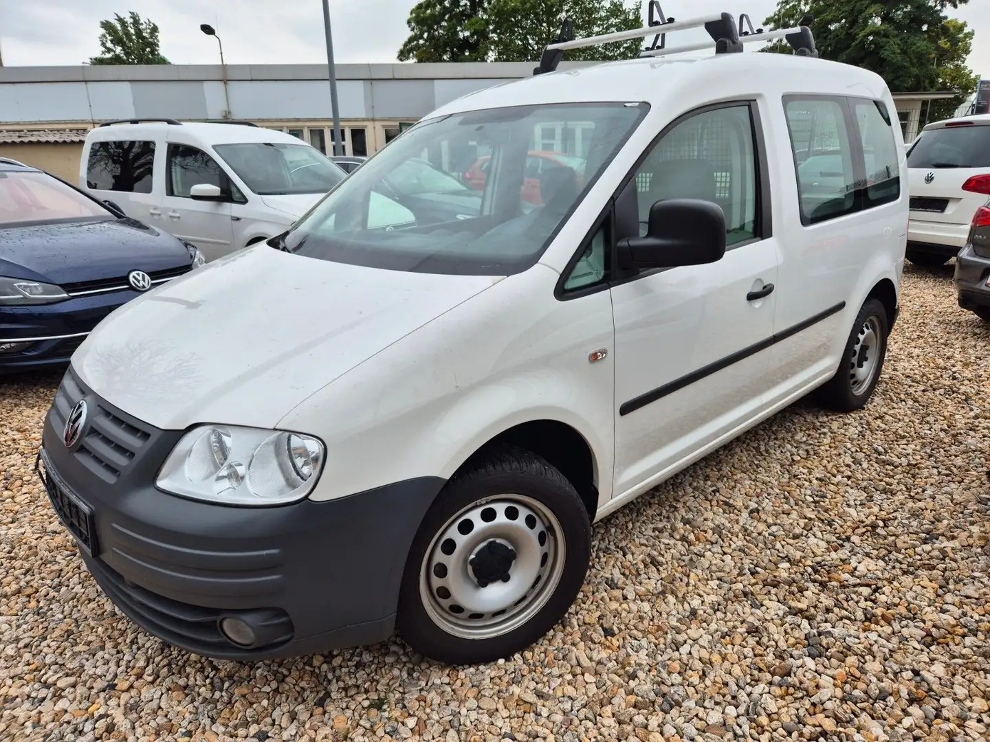Volkswagen Caddy Kasten Klima AHK 1 Hand Weiß - 2