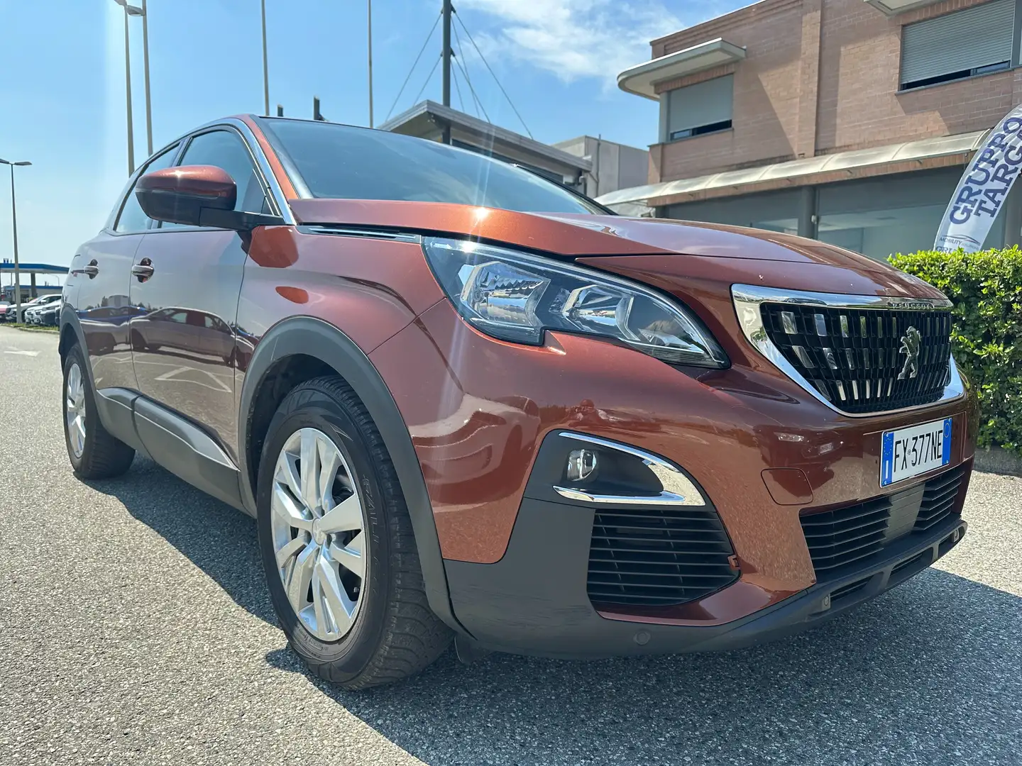 Peugeot 3008 3008 1.2 puretech t Active s Arancione - 2
