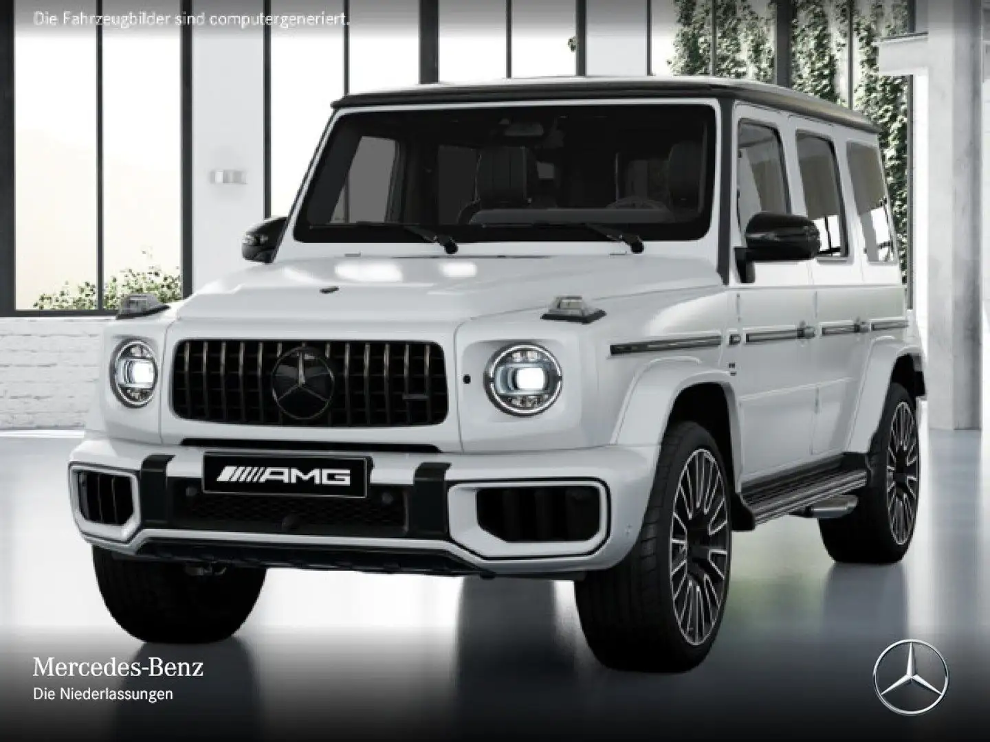 Mercedes-Benz G 63 AMG Burmester 3D Driversp Perf-Pack Fondent Weiß - 2