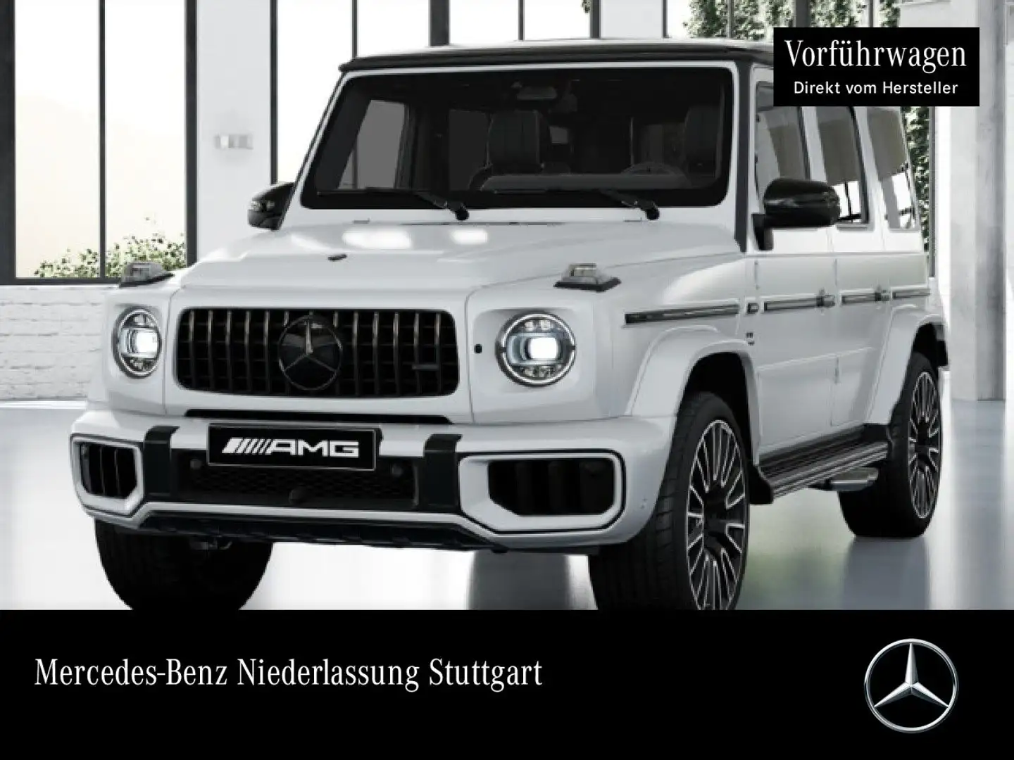Mercedes-Benz G 63 AMG Burmester 3D Driversp Perf-Pack Fondent Weiß - 1
