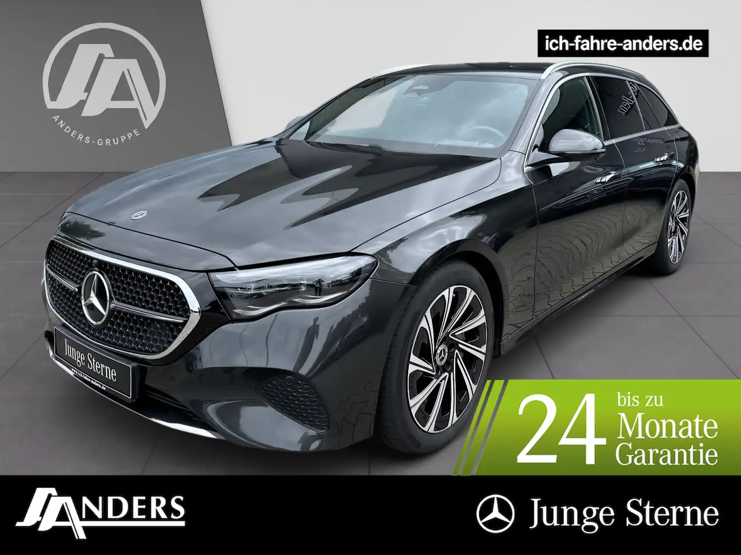 Mercedes-Benz E 300 de T Avantgarde Adv Plus+Distr+AHK+DIGITAL Grau - 1