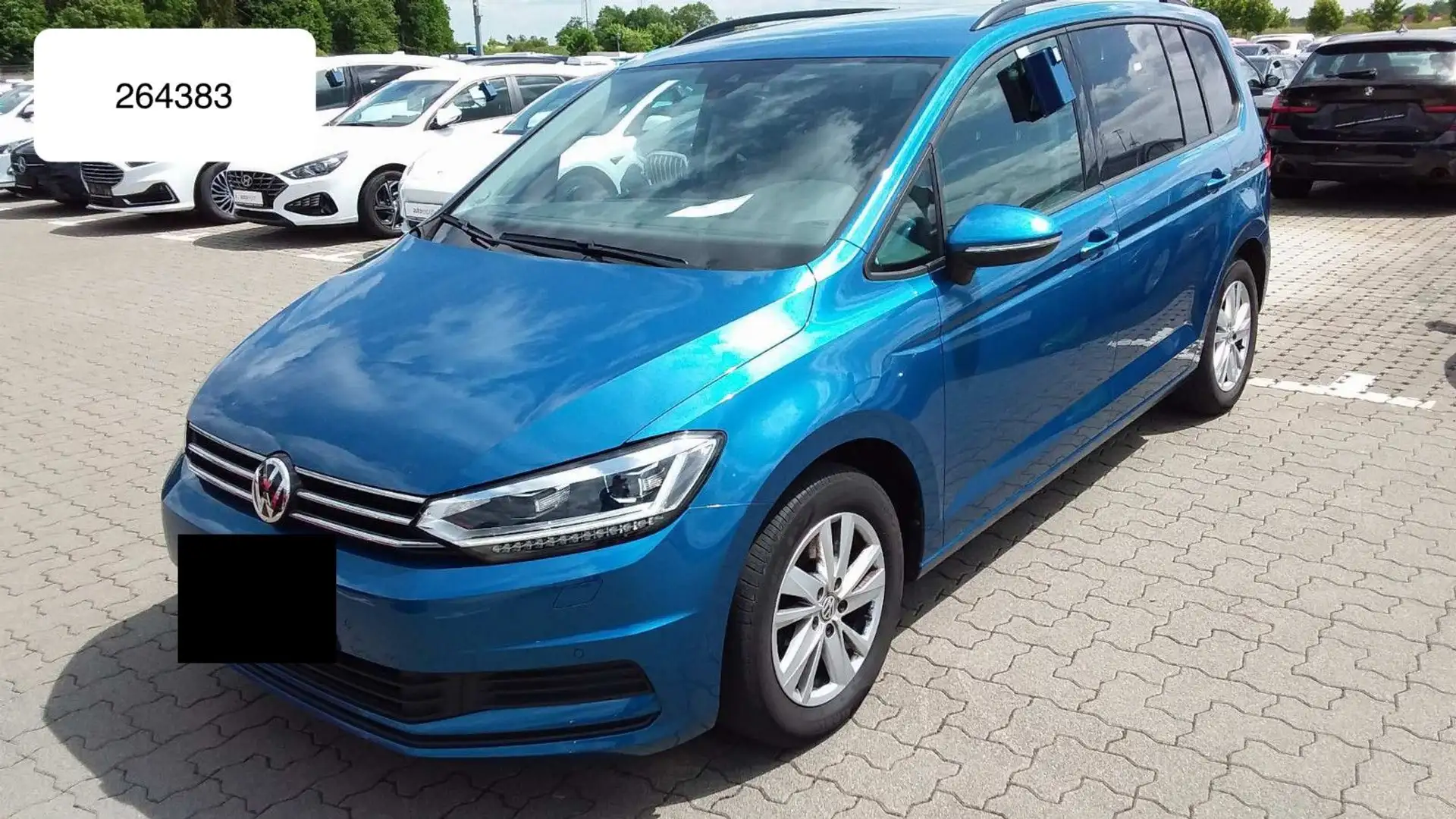 Volkswagen Touran Comfortline 7-SITZER/NAVI/LED+/ACC/AHK Blau - 1